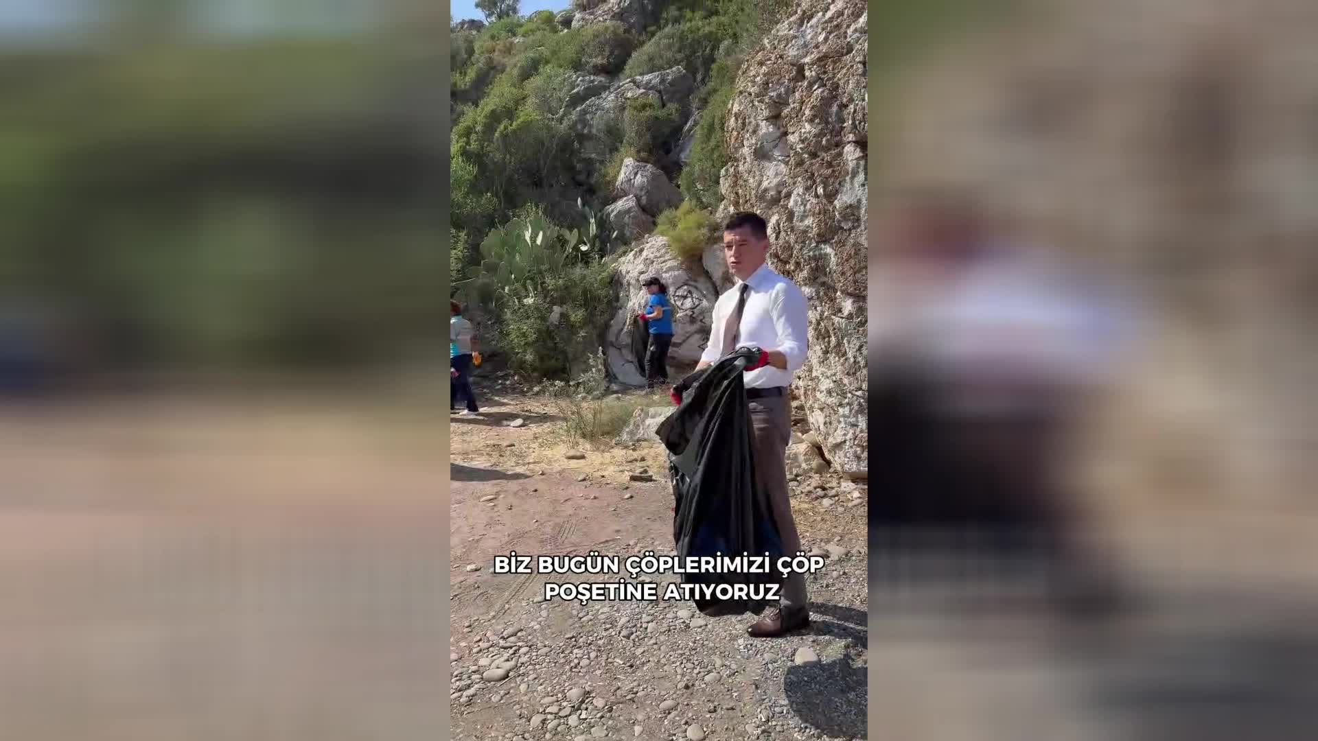 Marmaris Belediye Başkanı Ünlü: "Bir 'can' çöp poşetine çok ağır gelir"