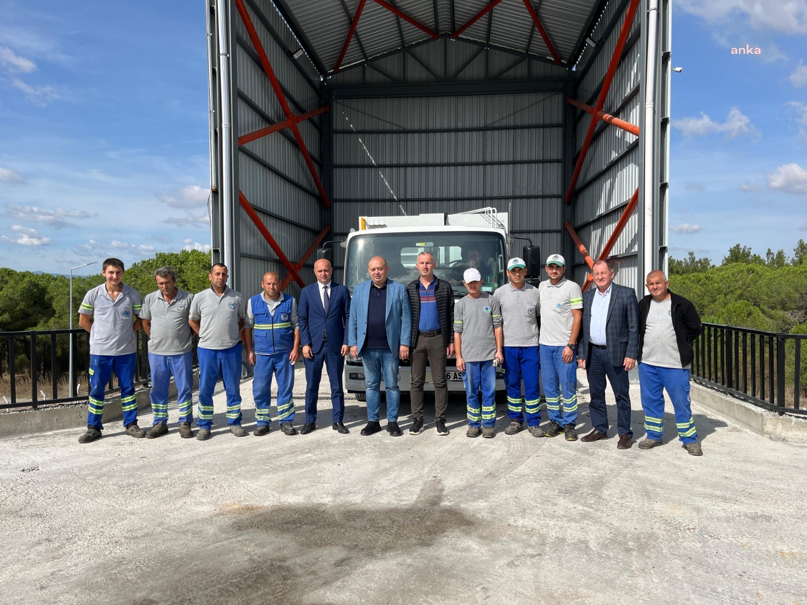 Balıkesir Büyükşehir Belediyesi, Gönen Katı Atık Aktarma İstasyonu’nu faaliyete geçirdi