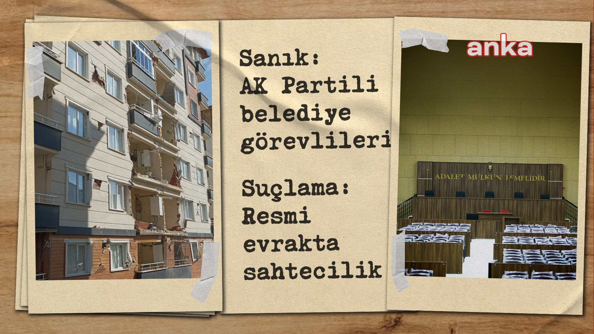 Ebrar Apartmanı davasında, "resmi belgede sahtecilik" suçundan yargılanan kamu görevlileri duruşmaya katılmadı