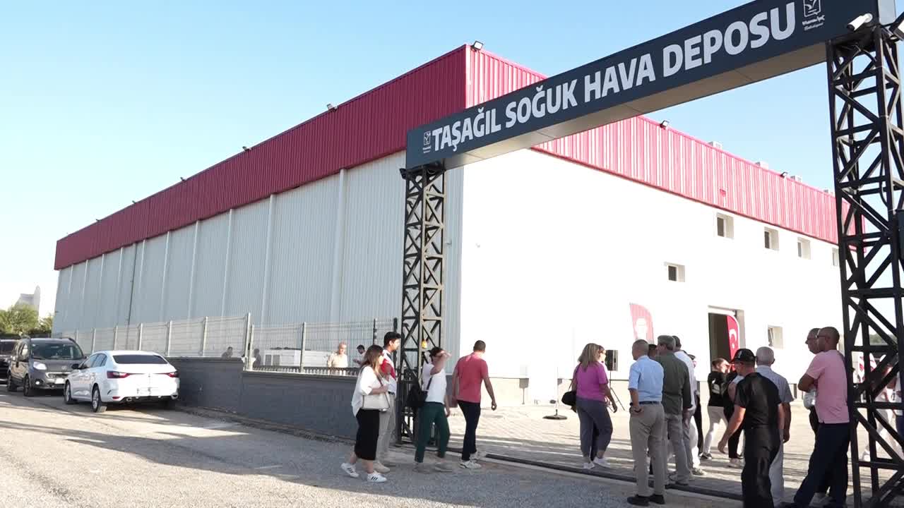 Manavgat Belediyesi Soğuk Hava Deposu açıldı