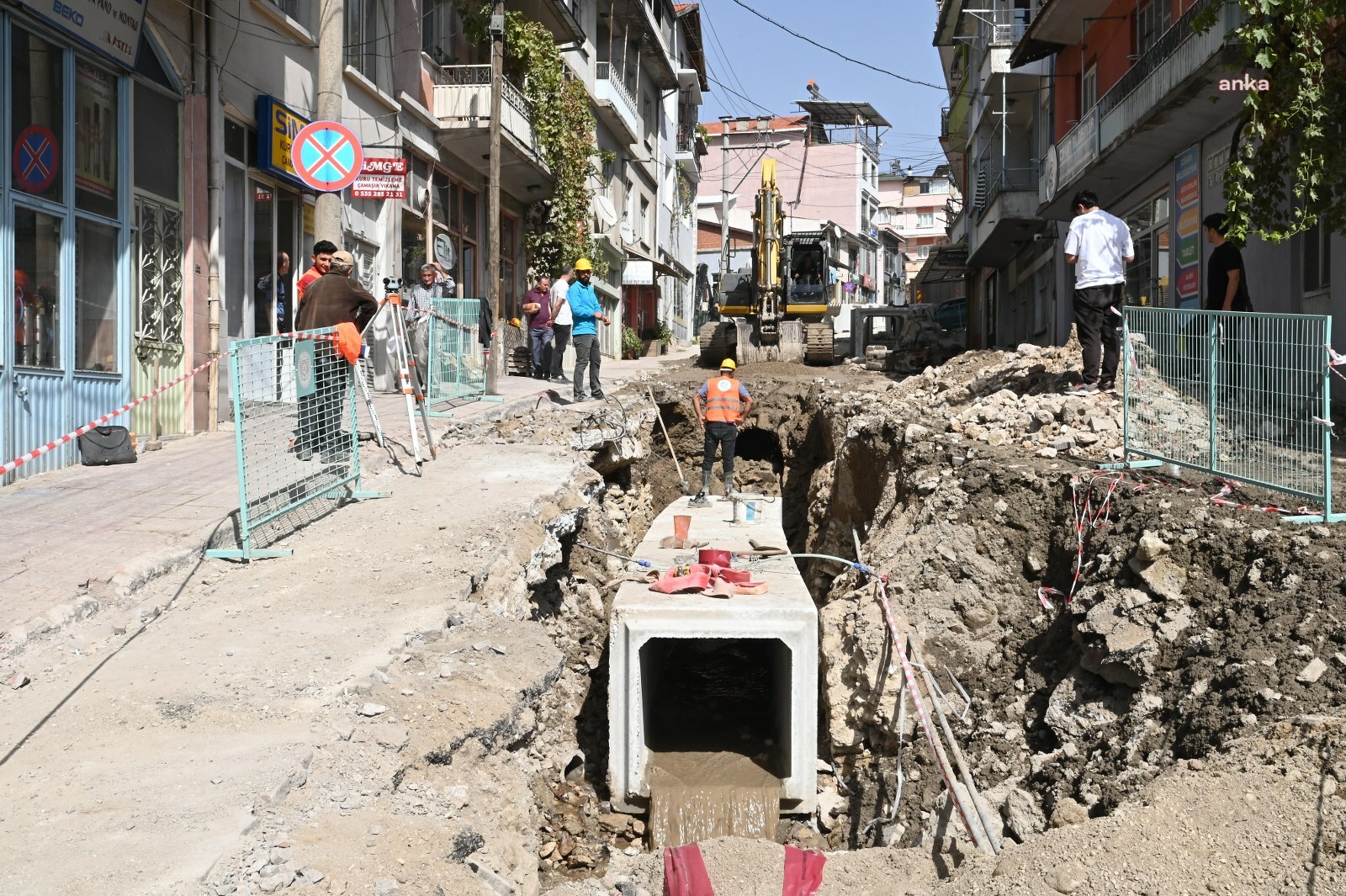 MASKİ’den Demirci Hamam Sokak’ta 8 milyon 400 bin TL’lik altyapı çalışması