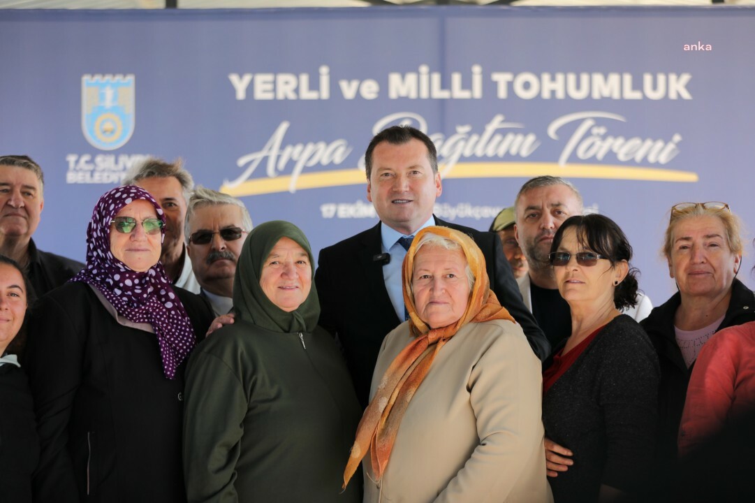 Silivri Belediyesi, Arpa Dağıtım Projesi'nin üçüncü ayağını gerçekleştirdi