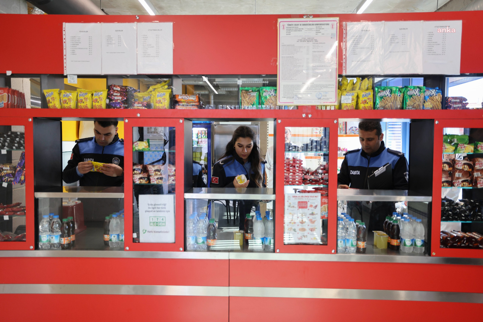 İBB zabıta ekipleri kantin denetimi yaptı