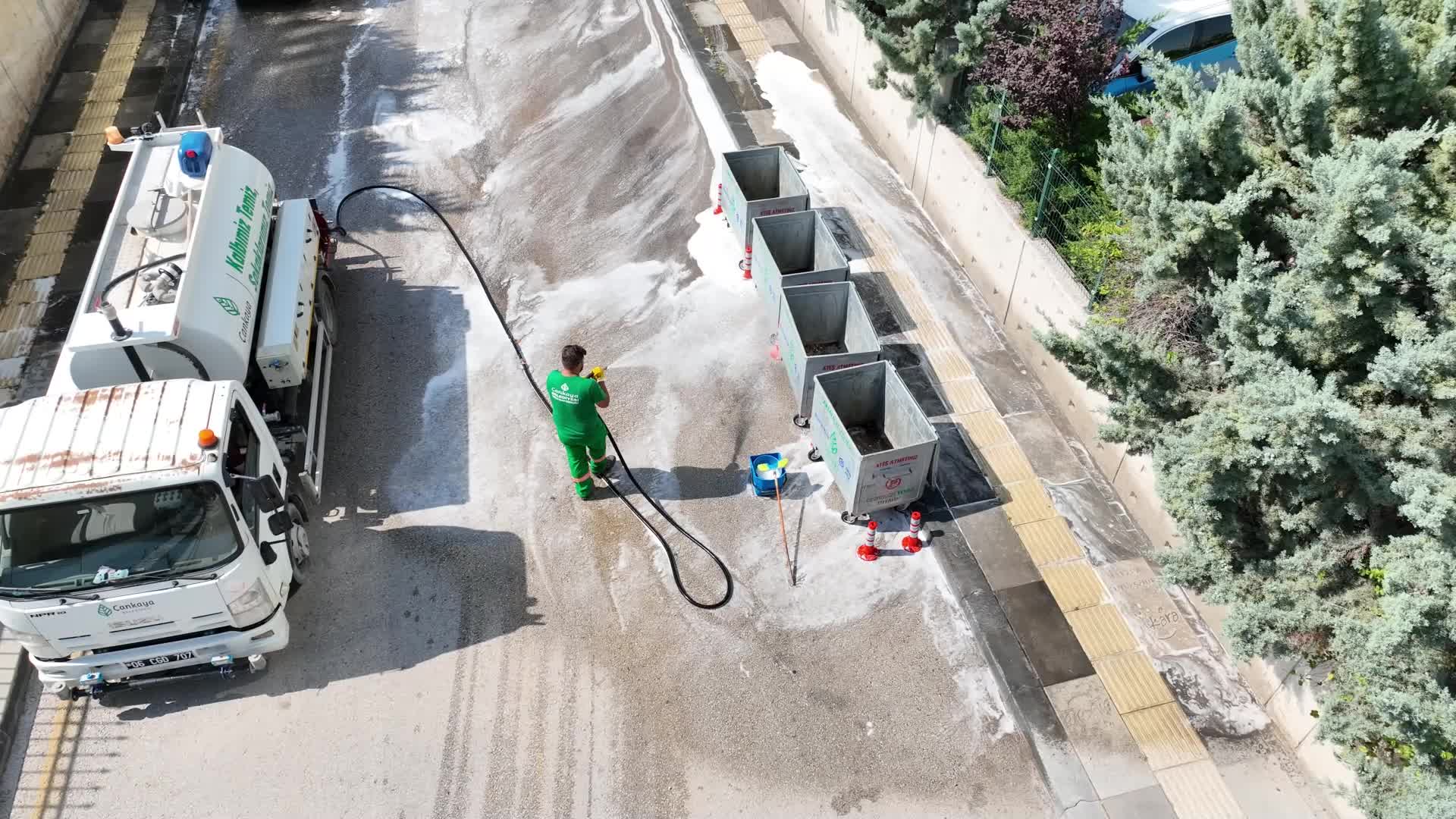 Çankaya Belediyesi, "Tertemiz Çankaya" anlayışıyla çalışmalarını sürdürüyor