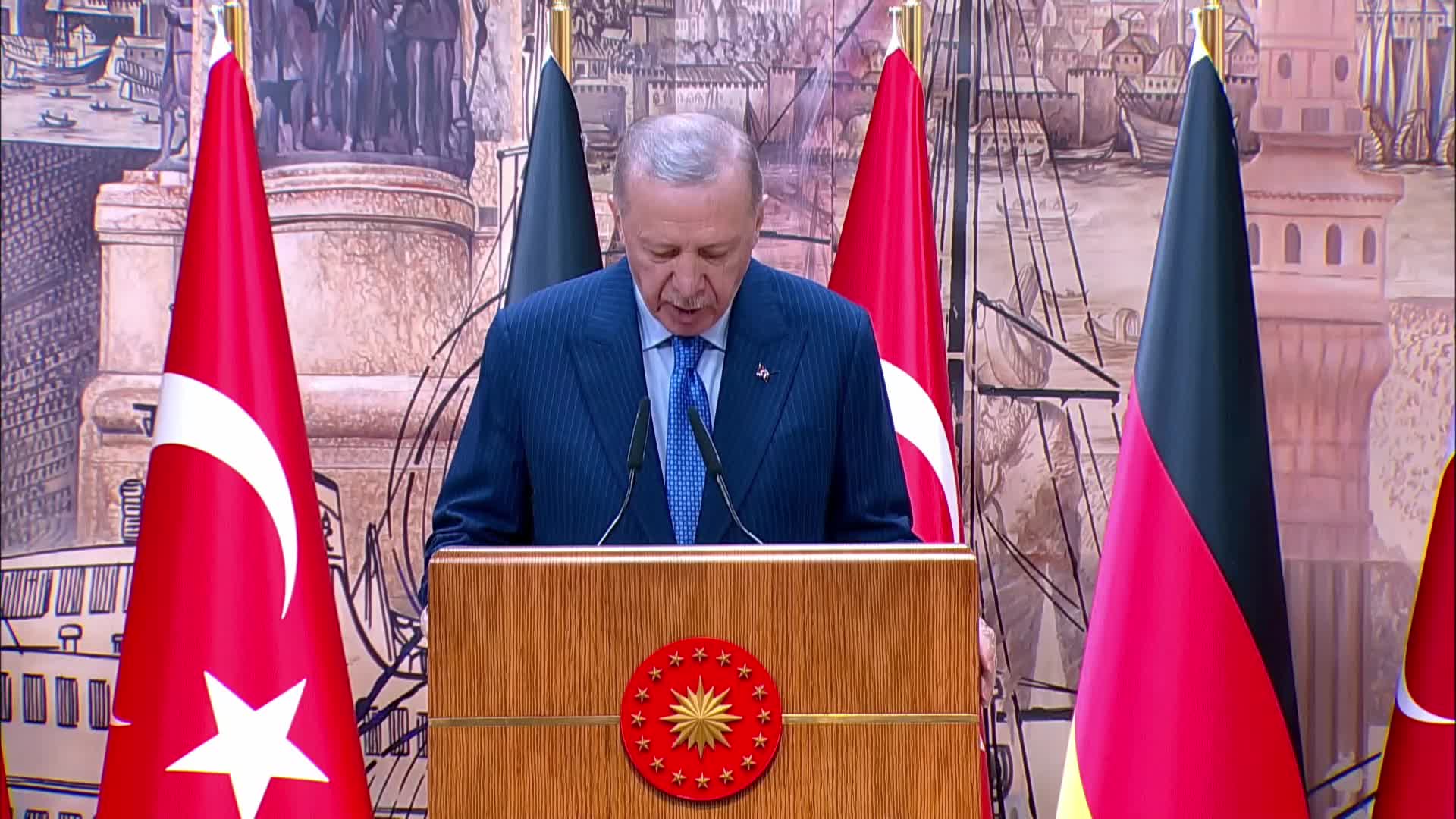 Cumhurbaşkanı Erdoğan: Lübnan'dan da ülkemize gelenler olursa onlara da kapımızı açık tuttuk. Türkmen soydaşlarımızı aynen içeriye alırız