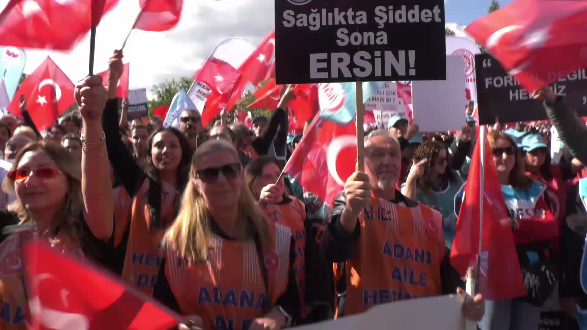 Aile Hekimleri Dernekleri Federasyonu'nun Büyük Ankara Mitingi