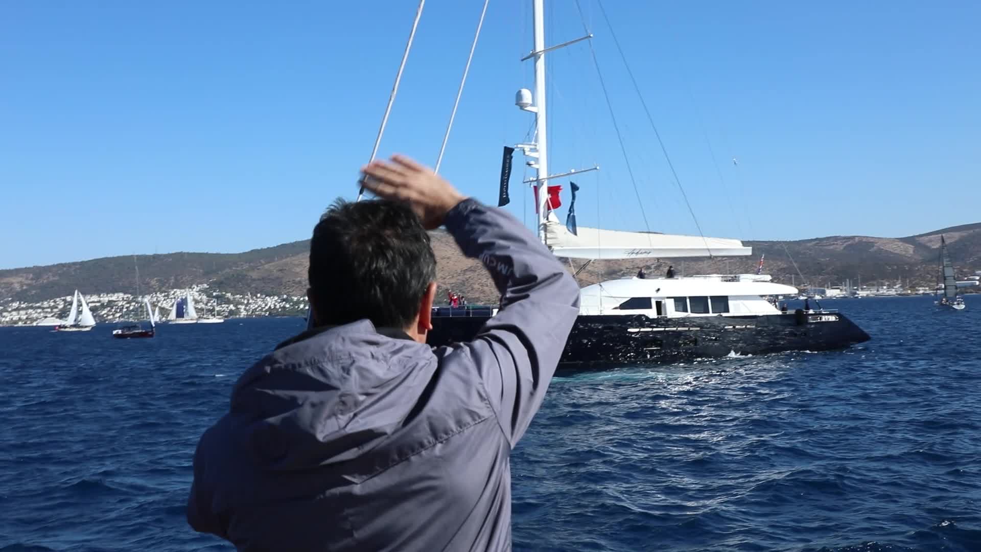 Muğla Büyükşehir Belediye Başkanı Aras, 36. The Bodrum Cup Yelken Yarışları’na Katıldı