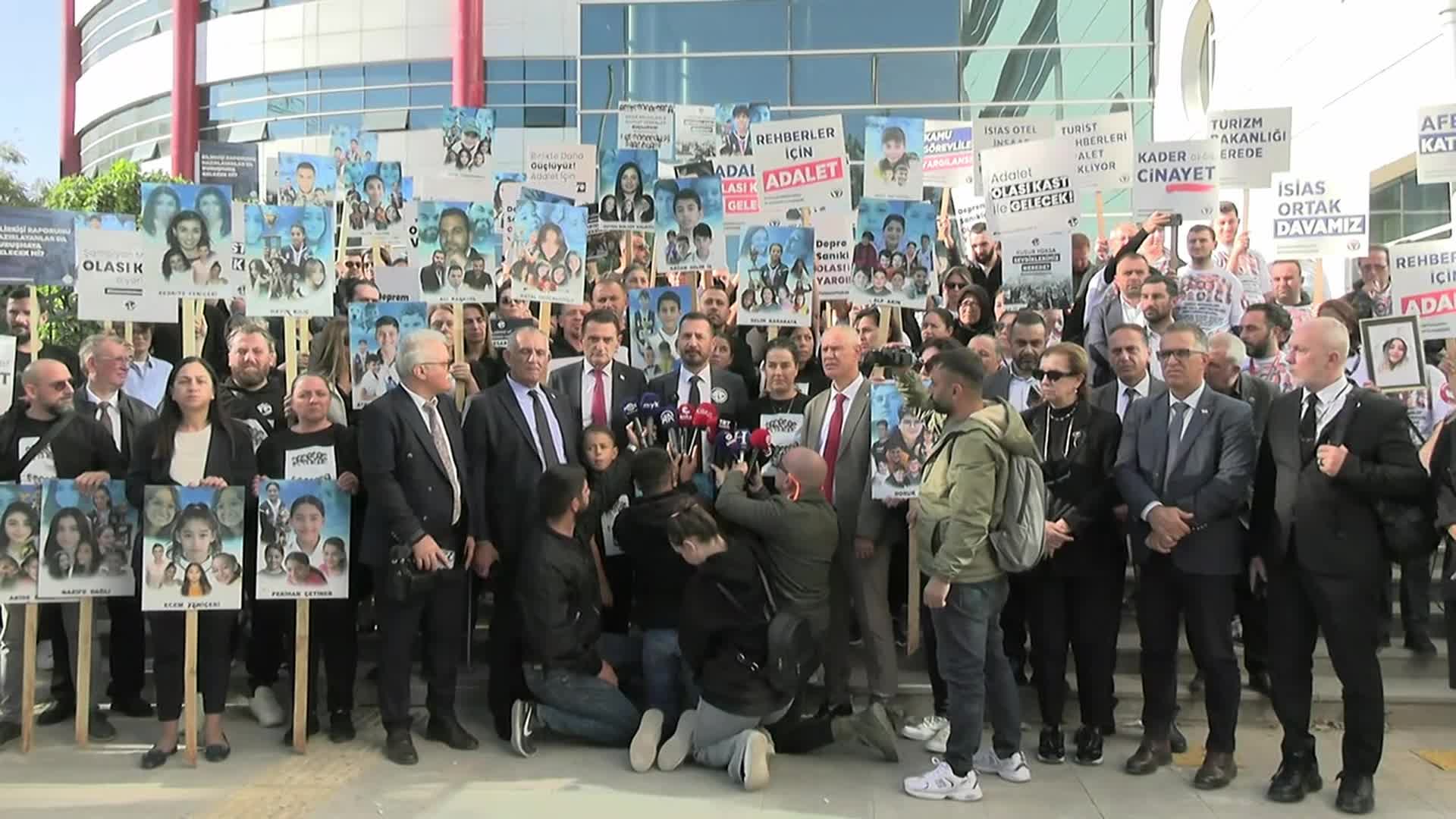 İsias Otel davasının dördüncü duruşması yapıldı... Sanık Ahmet Bozkurt: "Suçumuz yok, bu tamamen doğal bir afet"