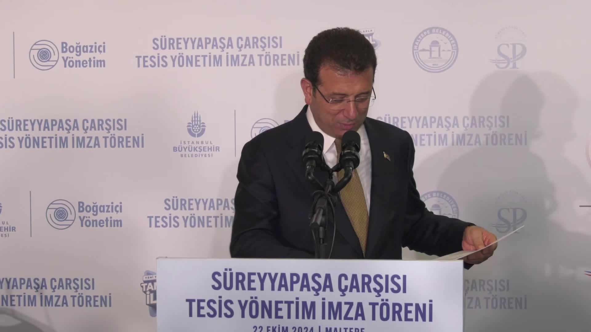 İmamoğlu: "İnsanımızı yaşatacağız, güçlendireceğiz. Devlet güçlenecek, millet güçlenecek, Ekrem değil..."