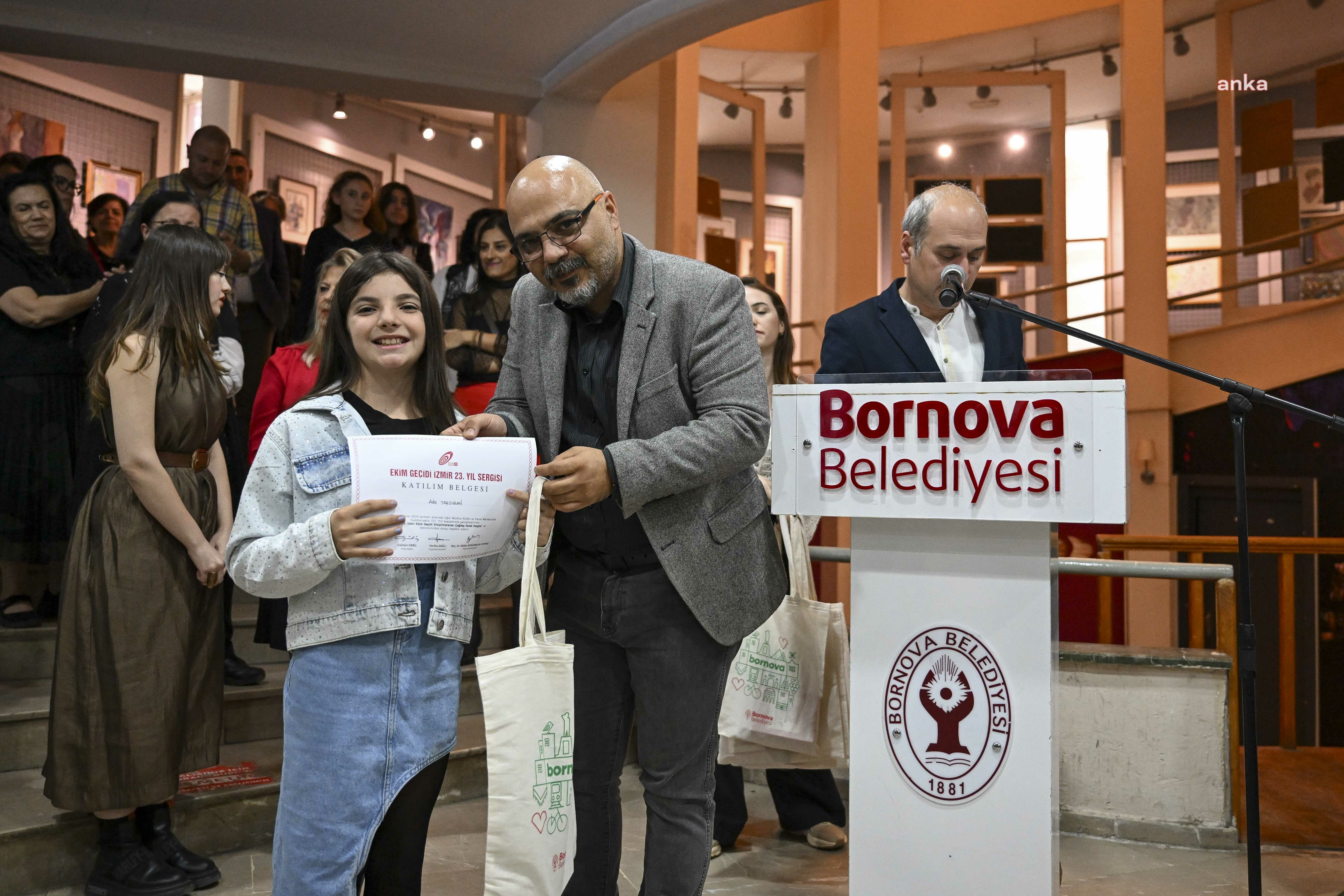 Ekim Geçidi 23. Yıl Sergisi, Bornova’da sanatseverlerle buluştu