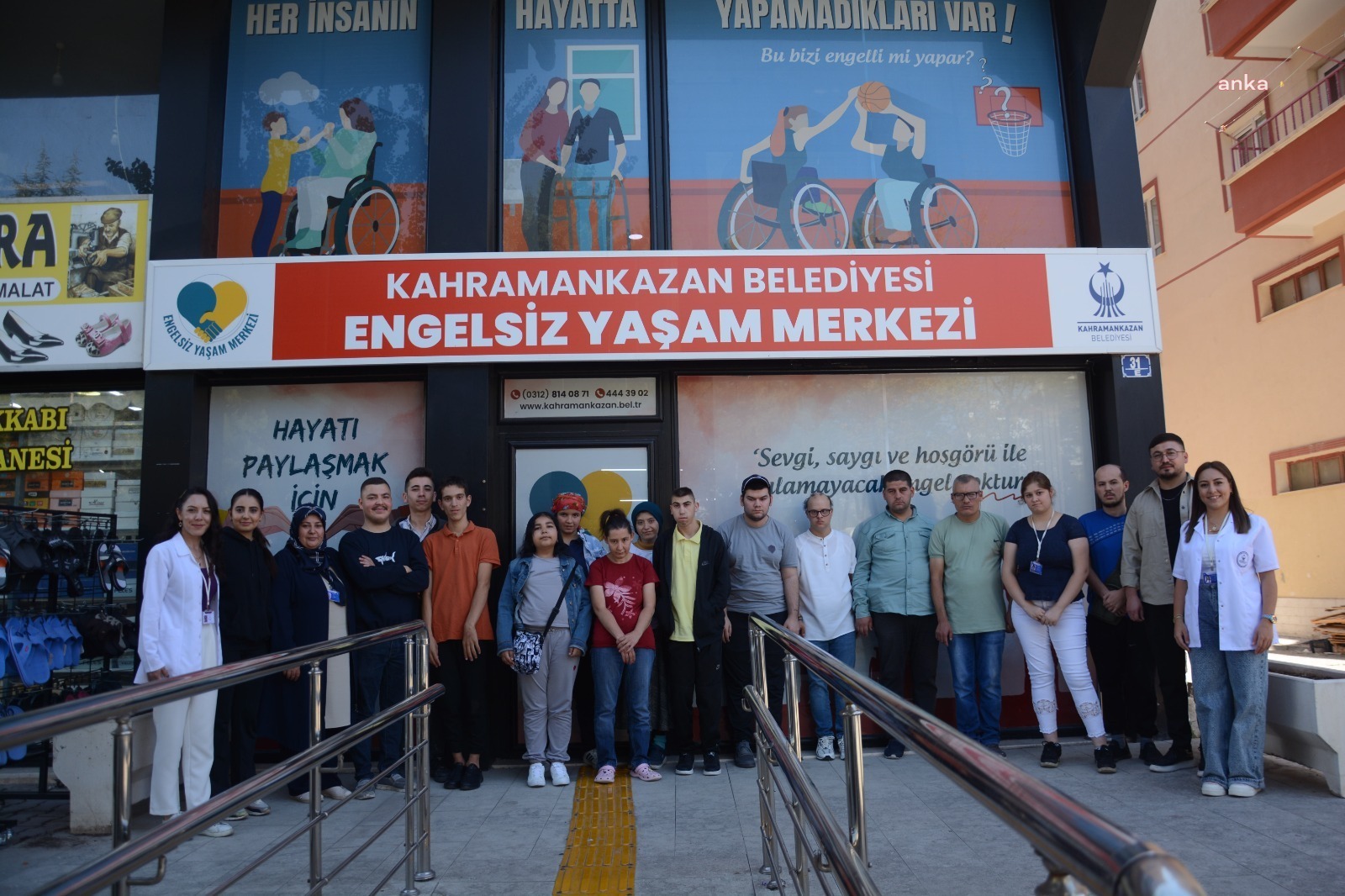 Kahramankazan Belediyesi'nin Engelli Yaşam Merkezi, faaliyetlerini sürdürüyor
