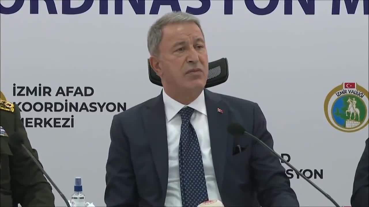 HULUSİ AKAR İZMİR'E GİDEREK TSK'NIN HASAR TESPİTİNİ YAPTI