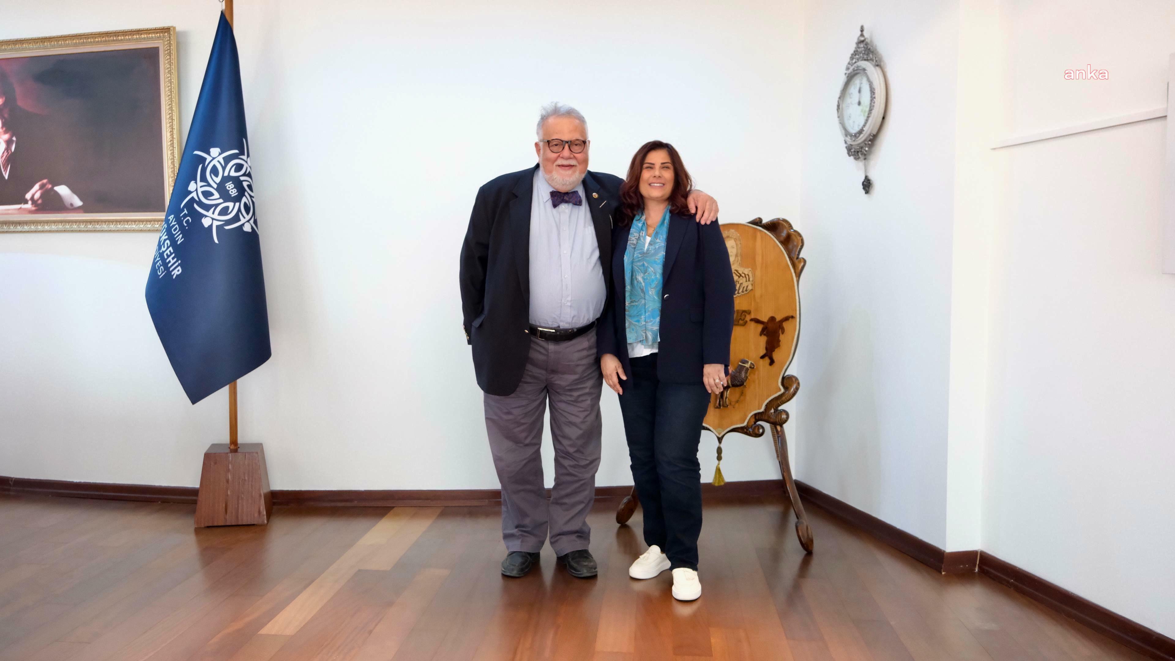 Prof. Dr. Celal Şengör'den Aydın Büyükşehir Belediye Başkanı Çerçioğlu’na ziyaret
