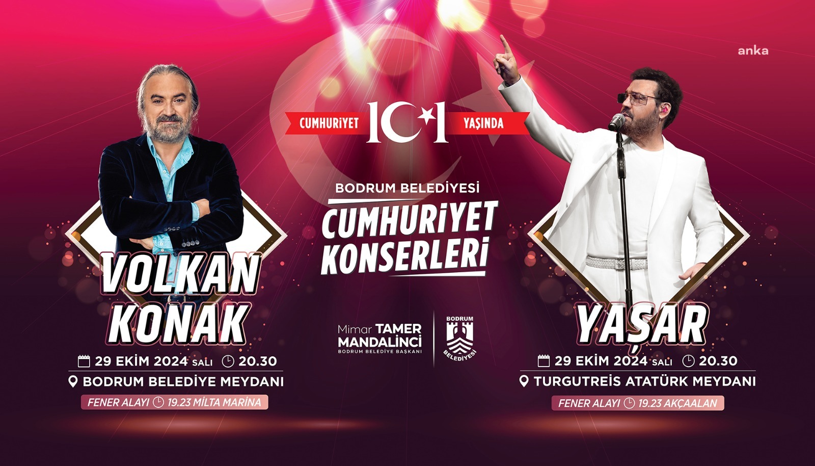 Cumhuriyet Bayramı, Bodrum'da etkinliklerle kutlanacak