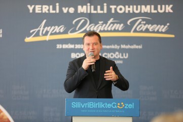 Silivri Belediyesi, Değirmenköy’de Yerli ve Milli Tohumluk Arpa Dağıtım Töreni düzenledi