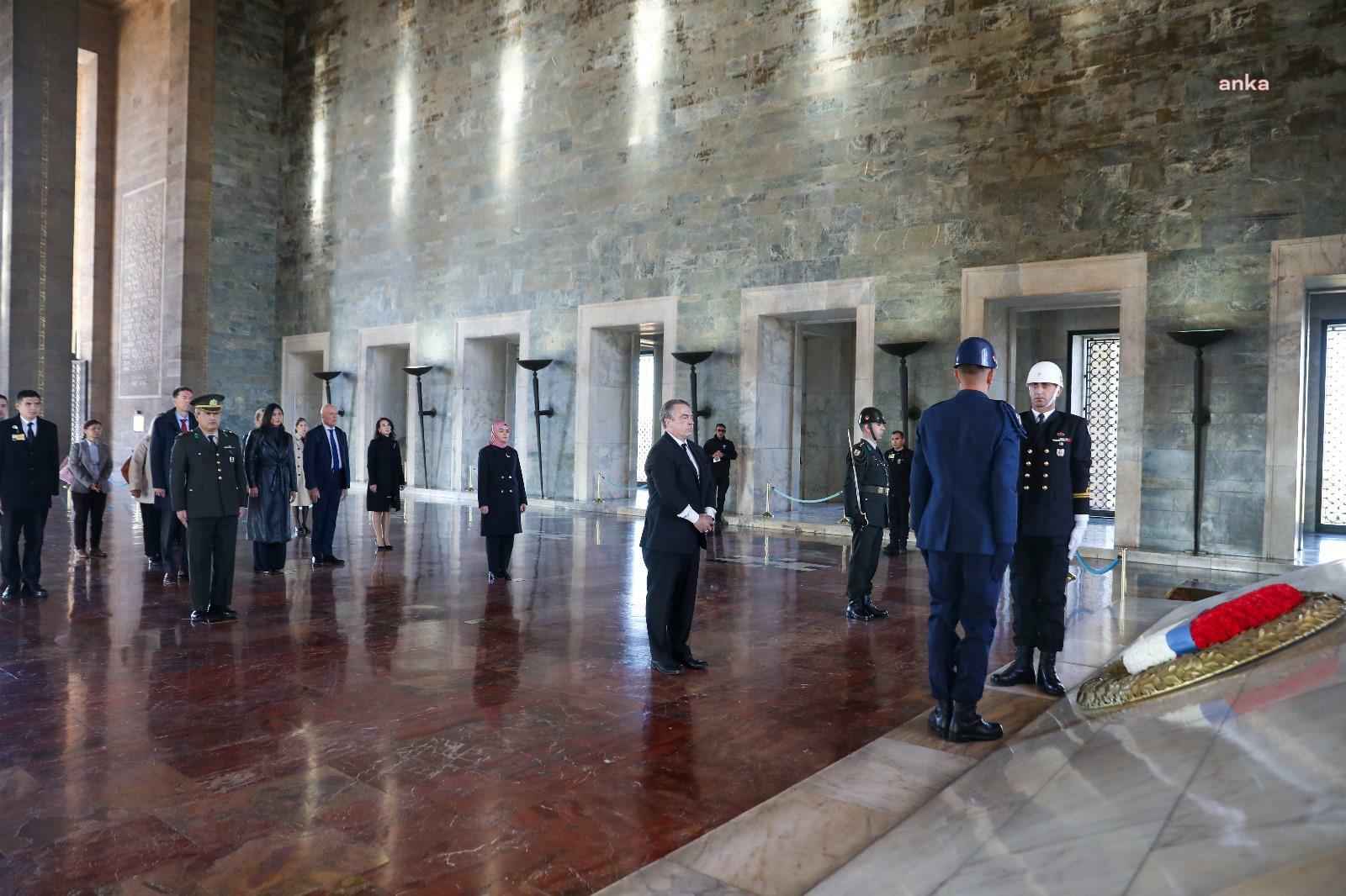 AB-Türkiye Delegasyonu Başkanı Büyükelçi Ossowski, Anıtkabir'i ziyaret etti
