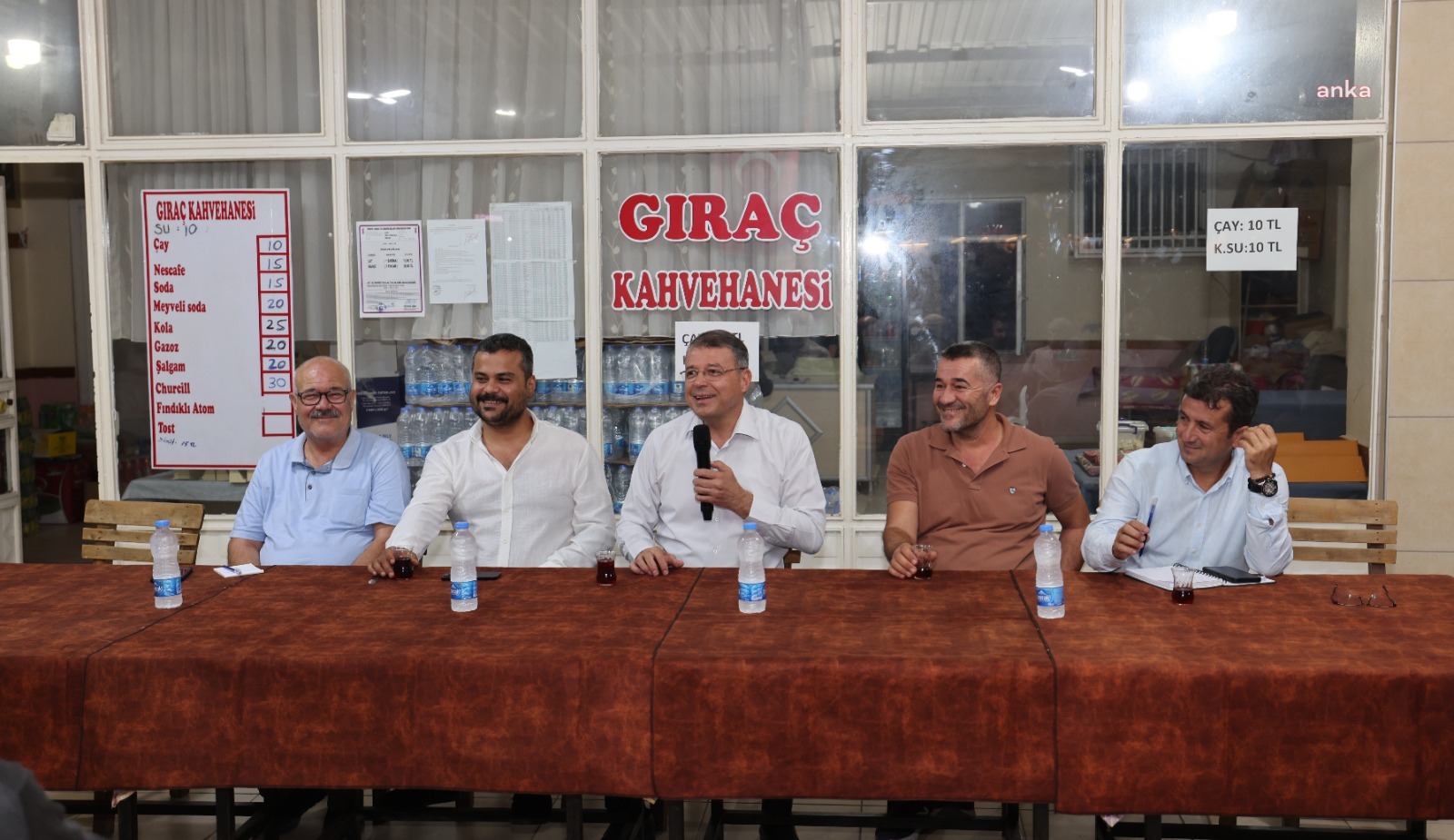 Silifke Belediye Başkanı Turgut’tan kahvehane ziyareti