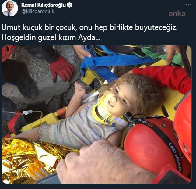 KEMAL KILIÇDAROĞLU’NDAN AYDA MESAJI: “ONU HEP BİRLİKTE BÜYÜTECEĞİZ”