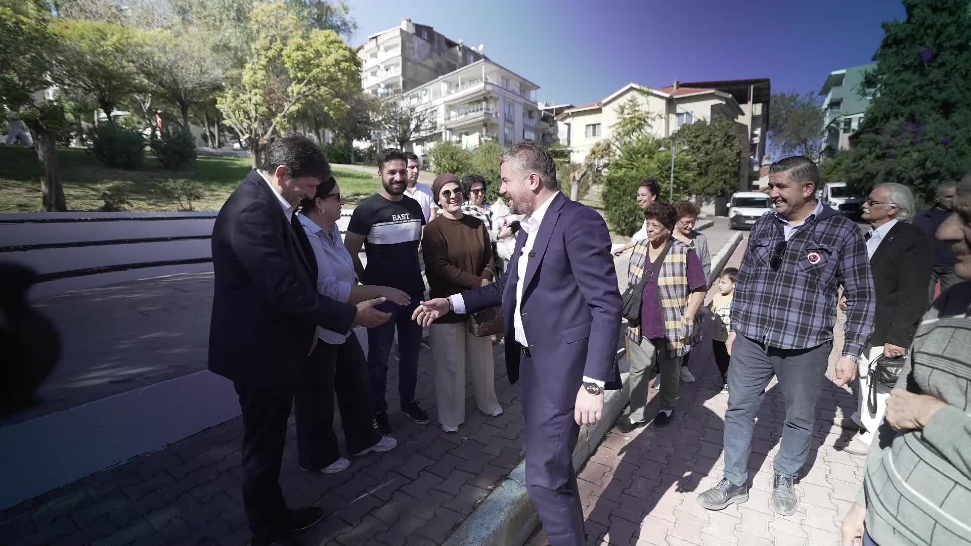 Buca'da Cumhuriyet’in 101'inci yılı anısına 101 ağaç dikildi