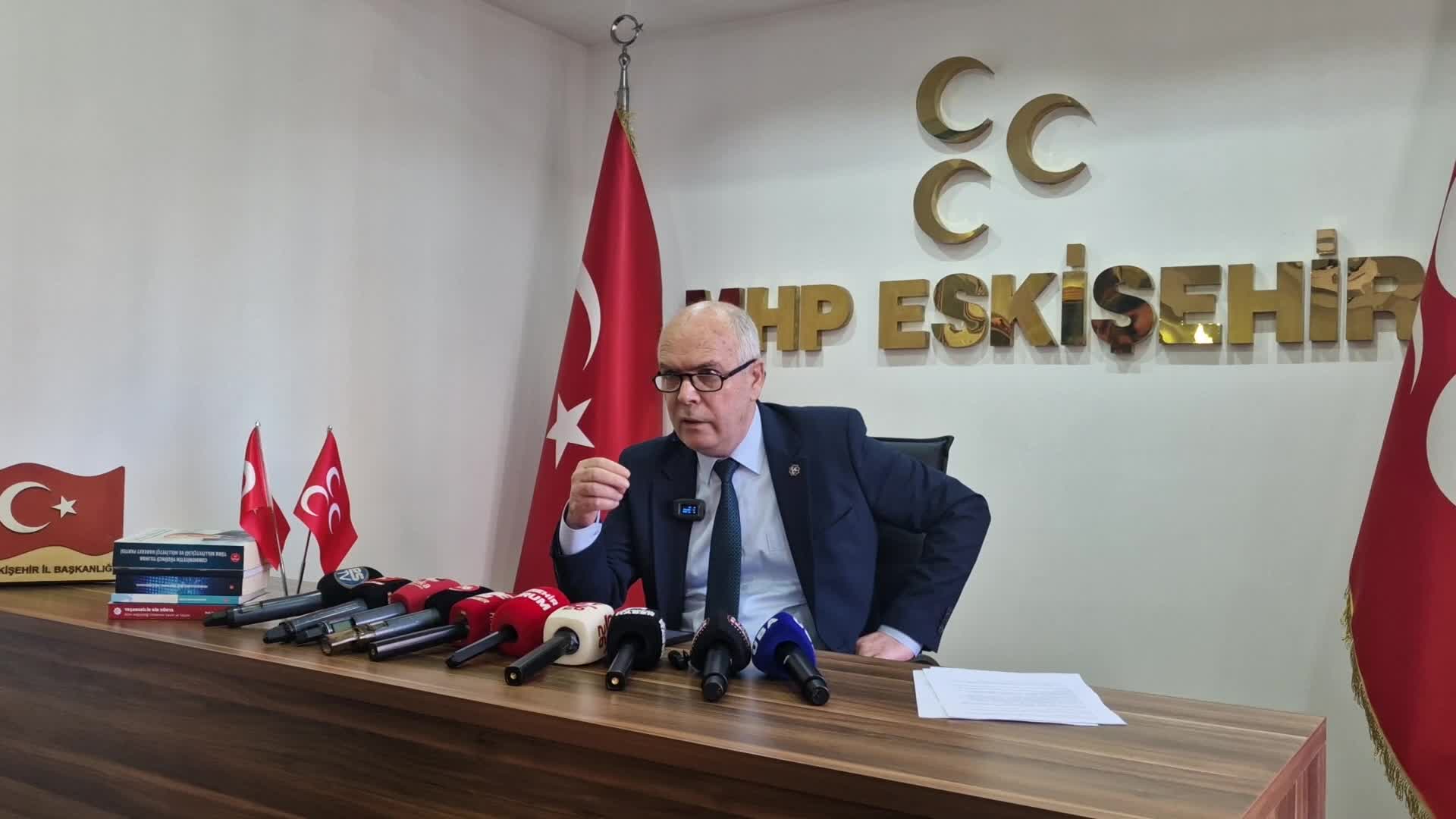 MHP Eskişehir İl Başkanı İsmail Candemir: "Bilge Liderimiz Devlet Bahçeli ne dediyse odur''