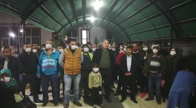 ERMENEK'TE MADENCİLER VALİ ALPASLAN IŞIK'LA GÖRÜŞTÜ, İŞVERENLE İKİNCİ GÖRÜŞME BEKLENİYOR