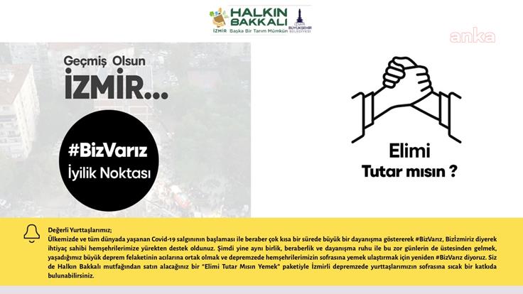 DÜNYADAN VE TÜRKİYE'DEN İZMİR'E DAYANIŞMA KÖPRÜSÜ