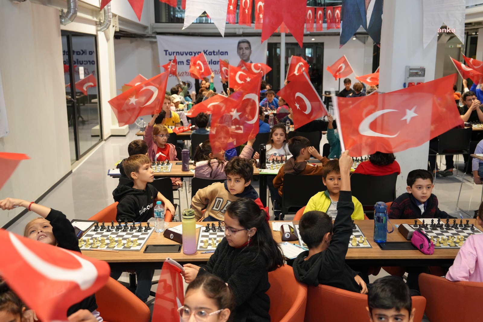 Kartal’da, Cumhuriyet Kupası Satranç Turnuvası düzenlendi