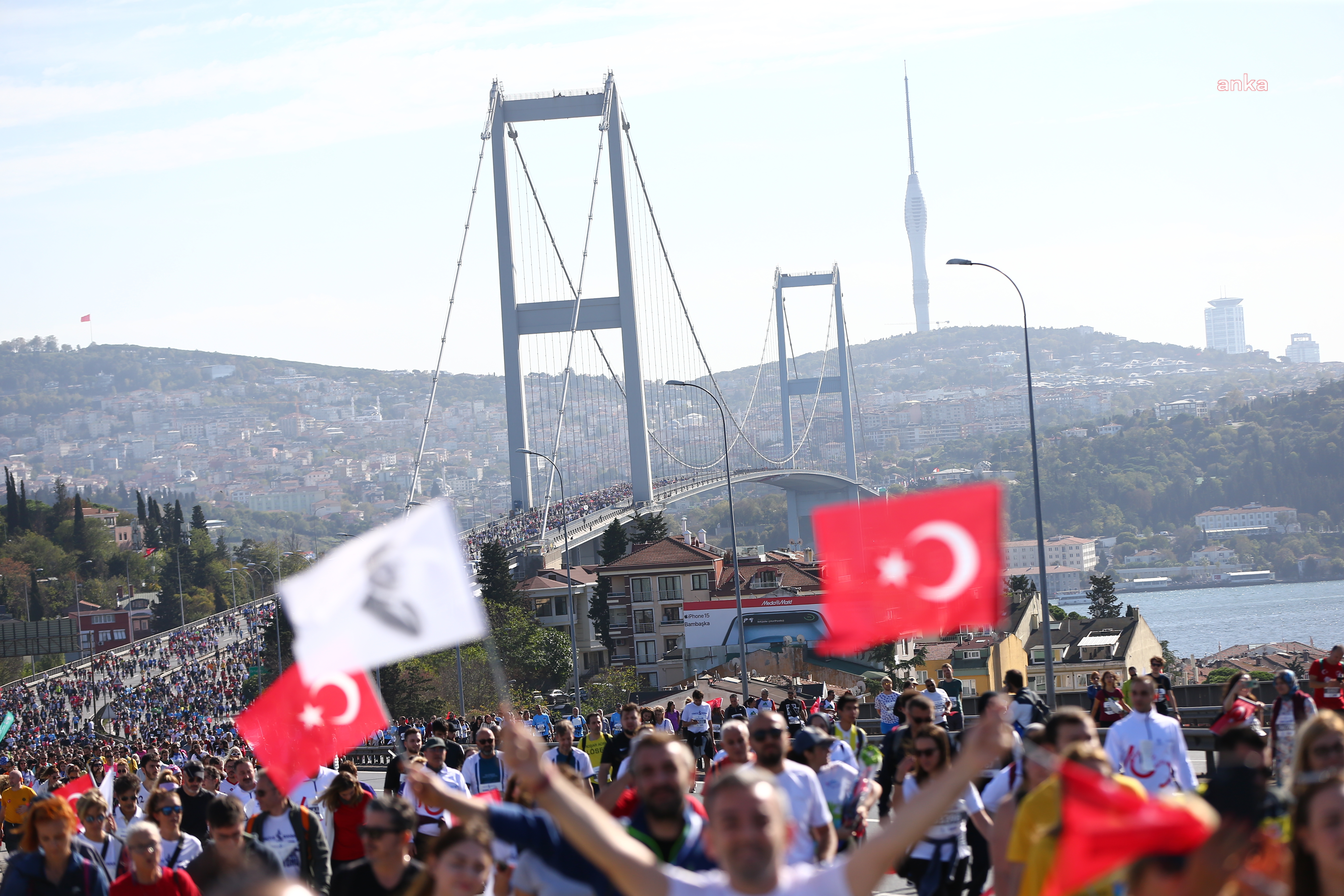 46. İstanbul Maratonu pazar günü yapılacak