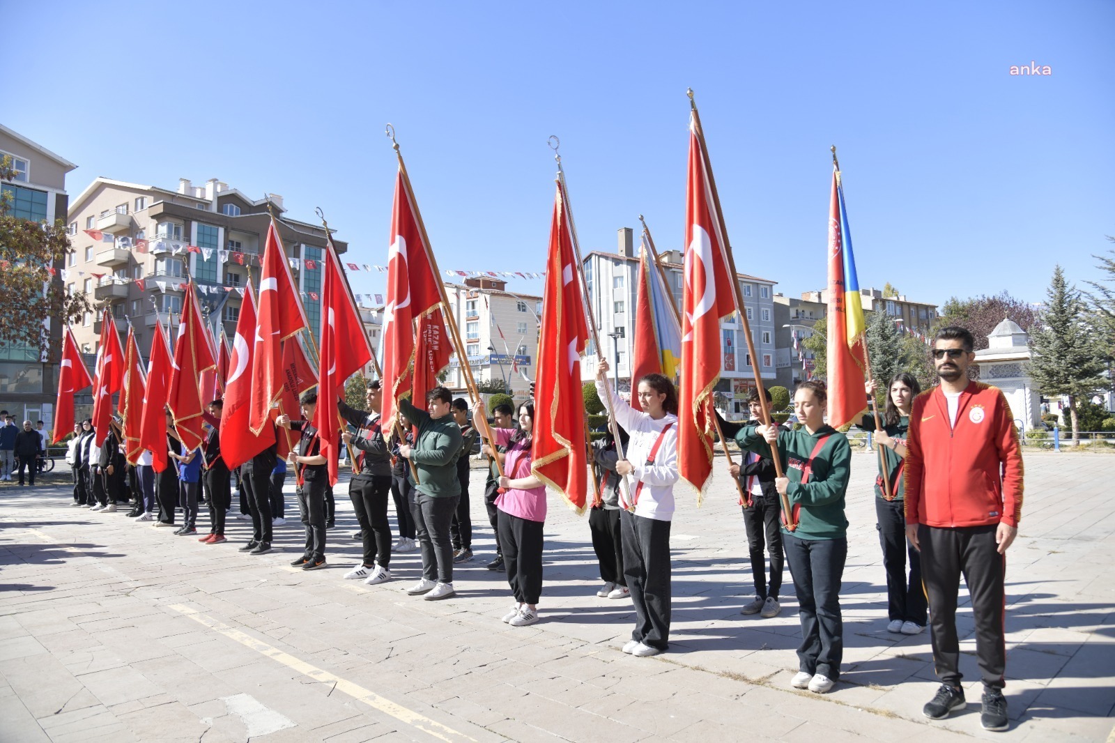 Kahramankazan'da Cumhuriyet'in 101'inci yılı, törenle kutlandı