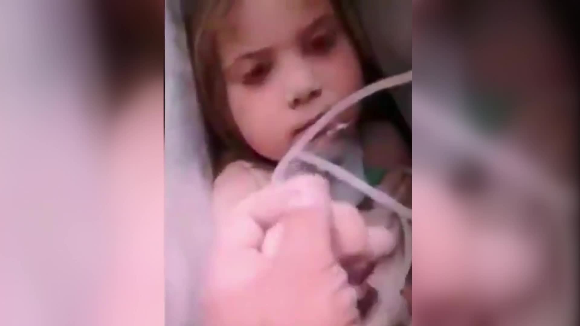 MİNİK AYDA'NIN KURTARMA HAZIRLIKLARI YAPARKEN BEKLEYİŞİ EKİPLER TARAFINDAN GÖRÜNTÜLENDİ
