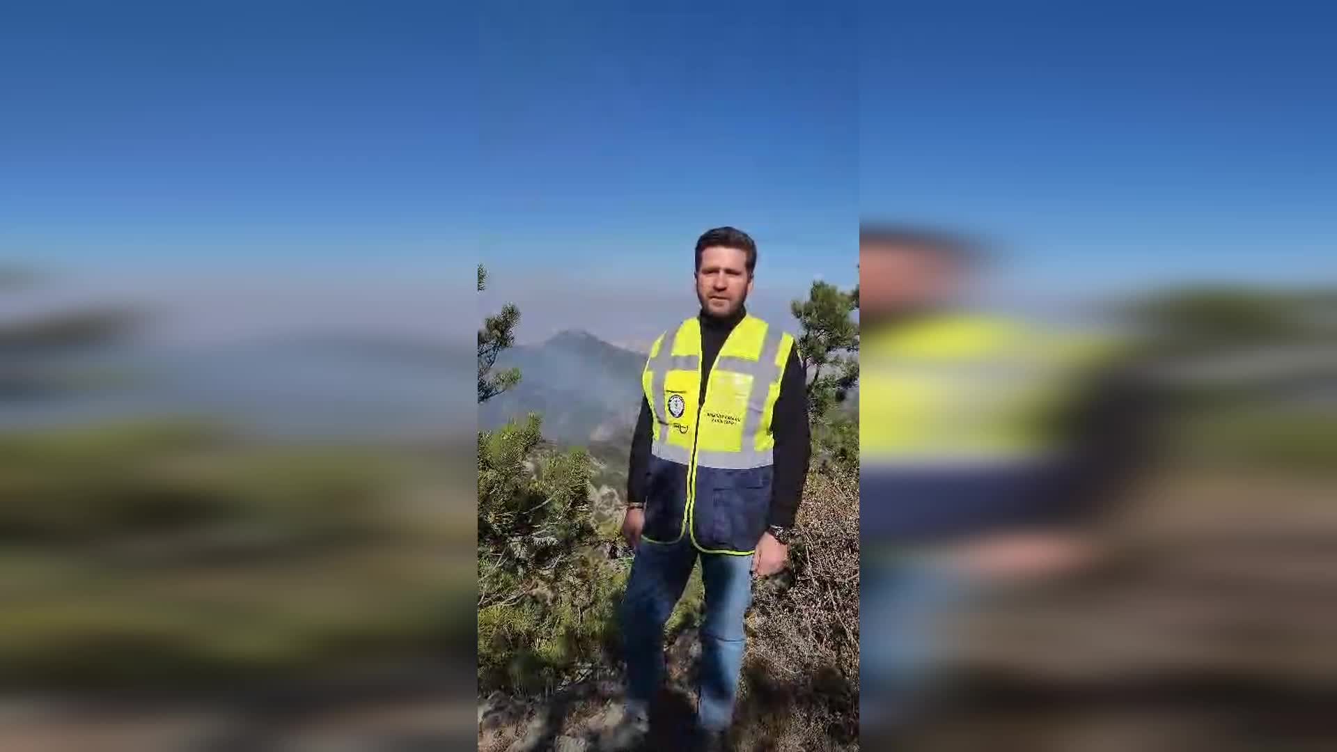 Denizli'deki orman yangını kontrol altına alındı
