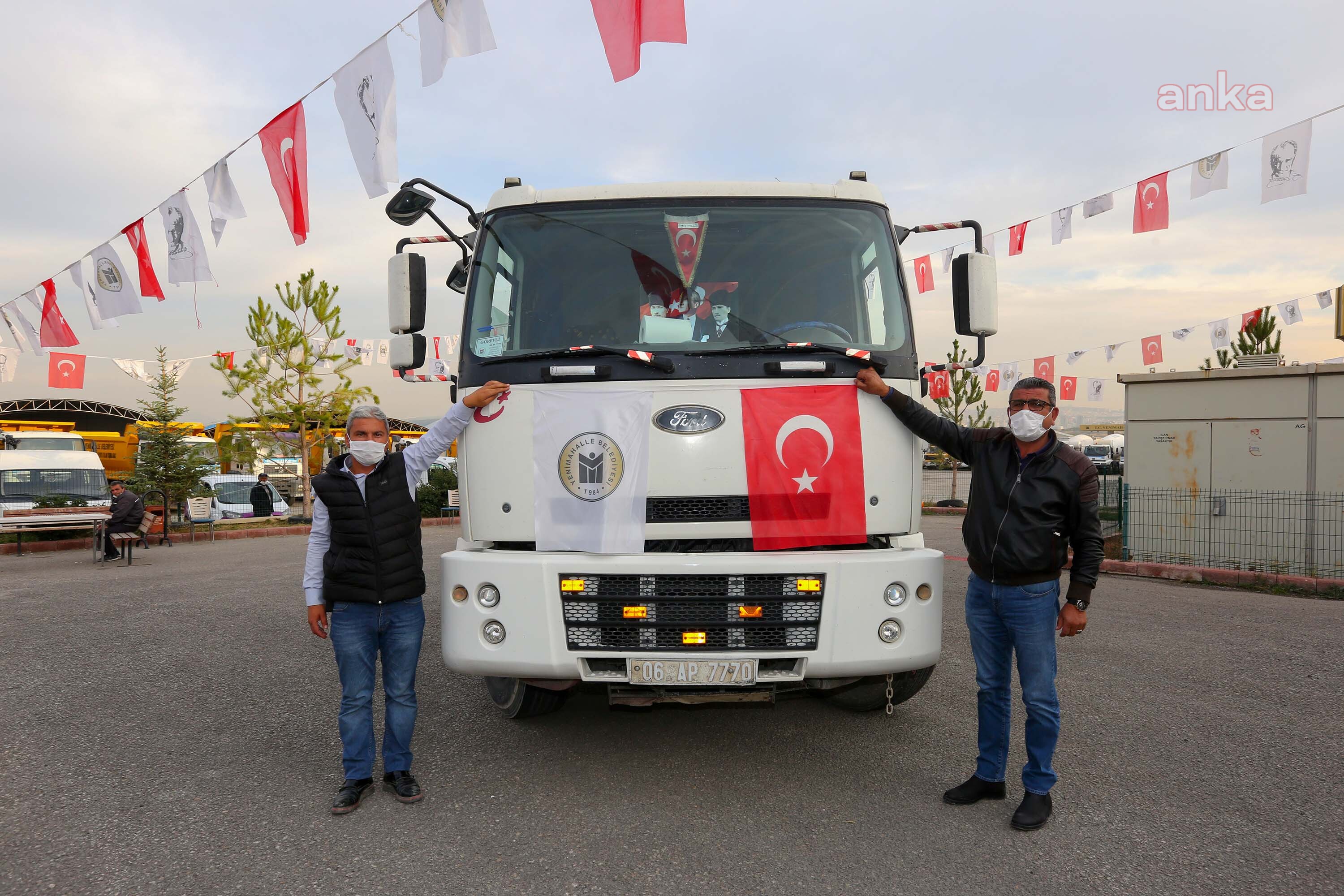 YENİMAHALLE'DEN İZMİR'E YARDIM ELİ