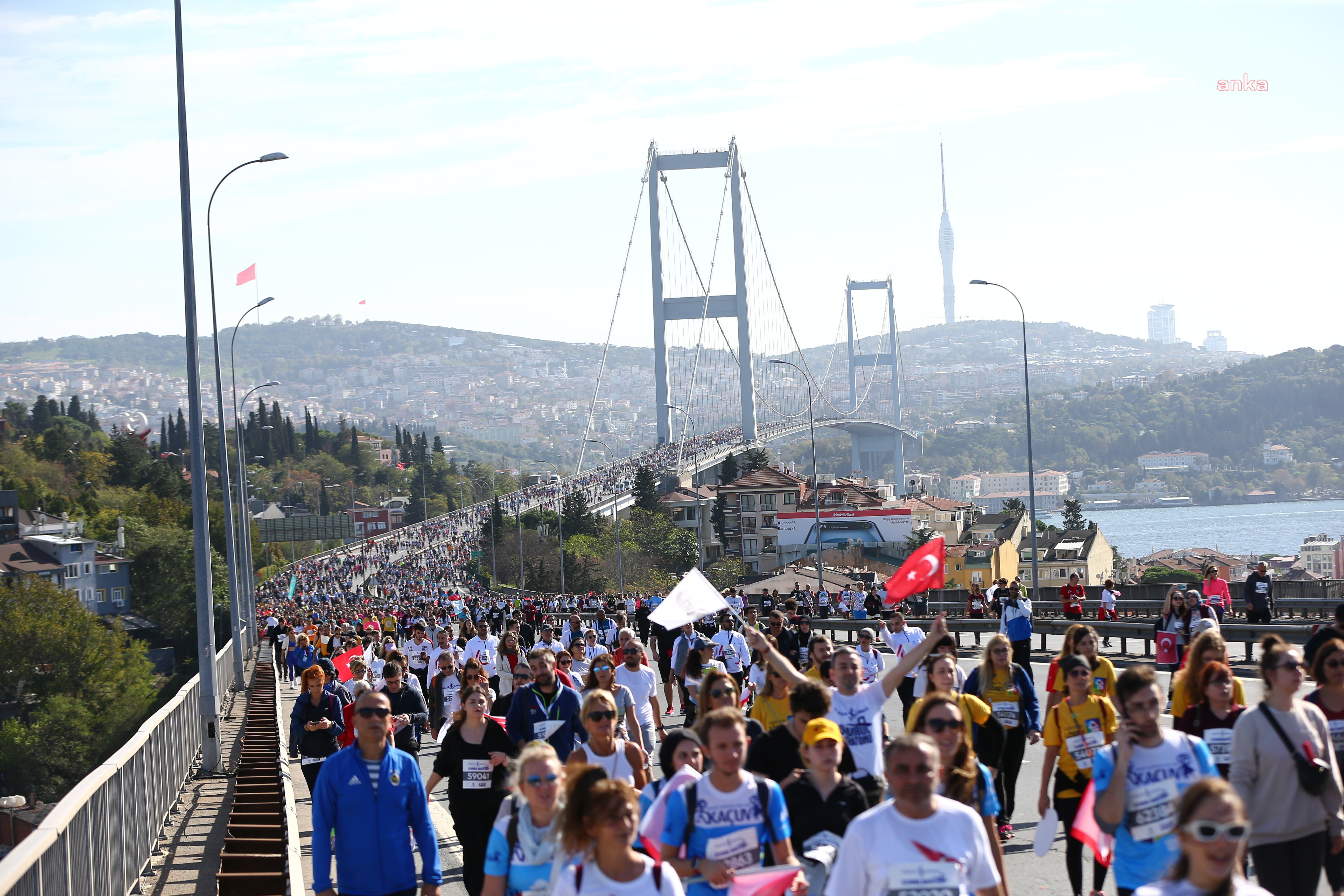 46'ıncı İstanbul Maratonu'nda on binler koşacak iki kıta birleşecek