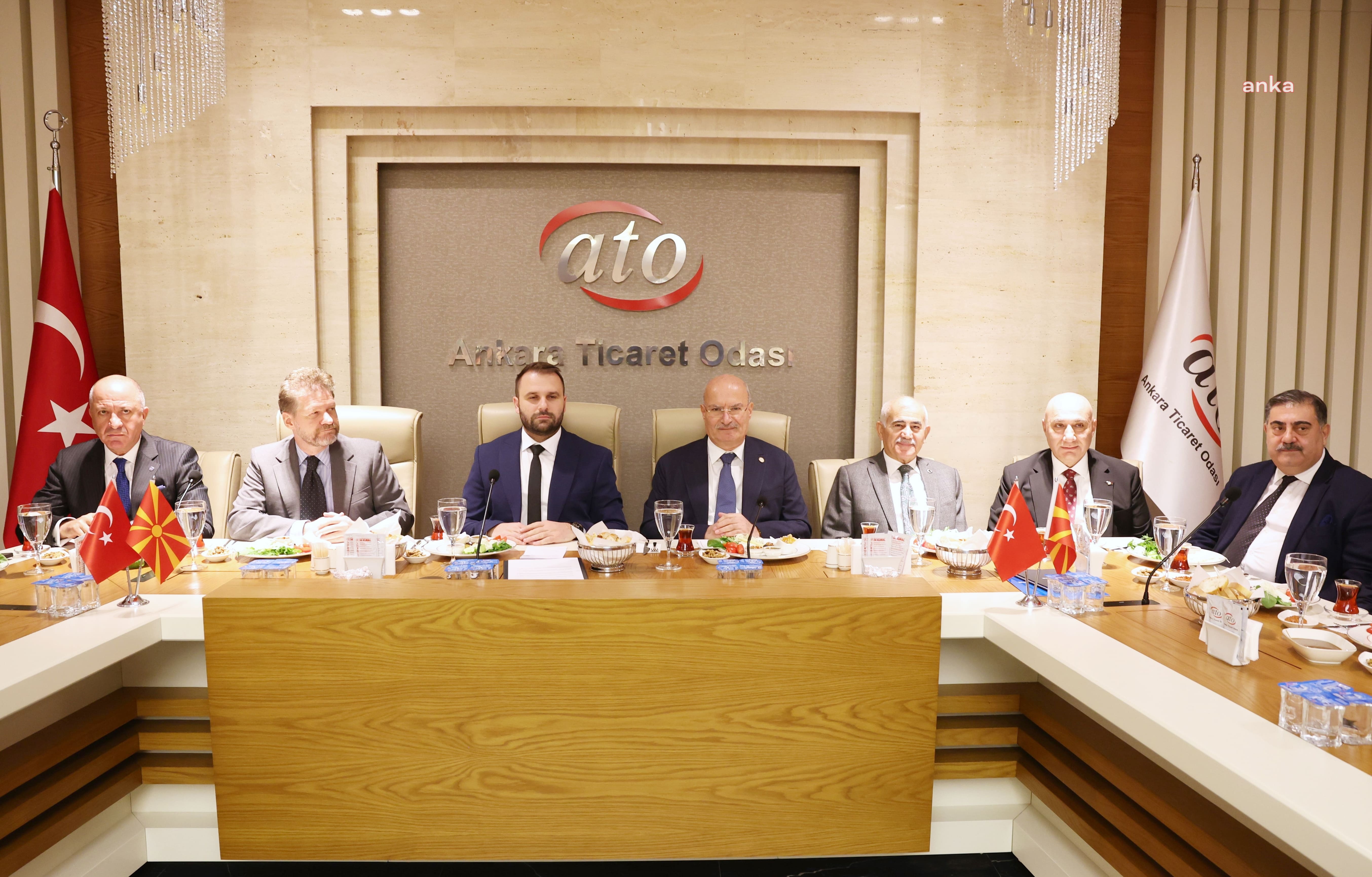 ATO Başkanı Gürsel Baran: “Türkiye ile Kuzey Makedonya arasındaki gönül köprüsünü, ticaret ve yatırımla güçlendirmek istiyoruz”