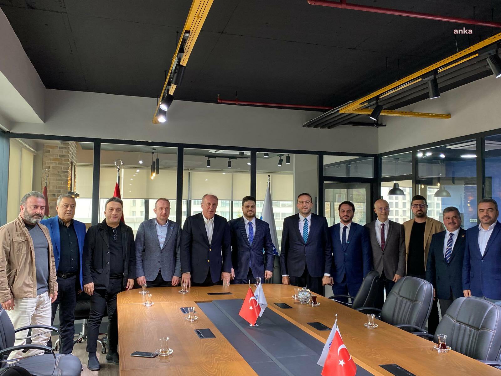 BTP Genel Başkanı Hüseyin Baş, Muharrem İnce ve Vecdet Öz ile bir araya geldi