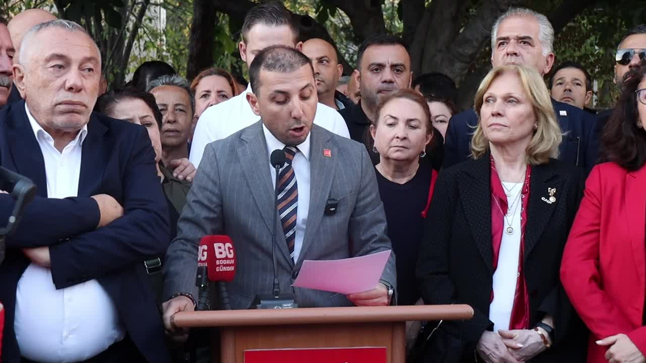 CHP Muğla İl Örgütü, Ahmet Özer’in tutuklanmasına tepki gösterdi: “Halk iradesini savunmaya kararlıyız”