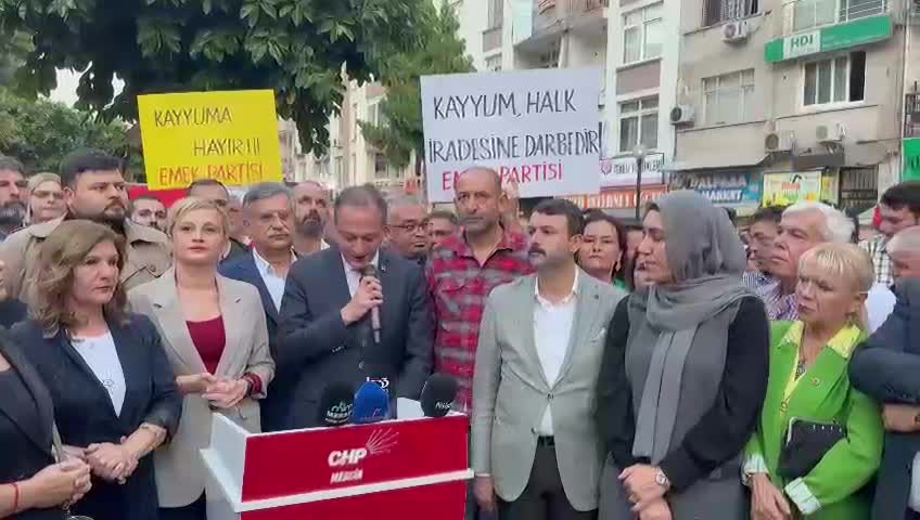 CHP Mersin İl Örgütü: "Demokrasiyi korumaya kararlıyız"