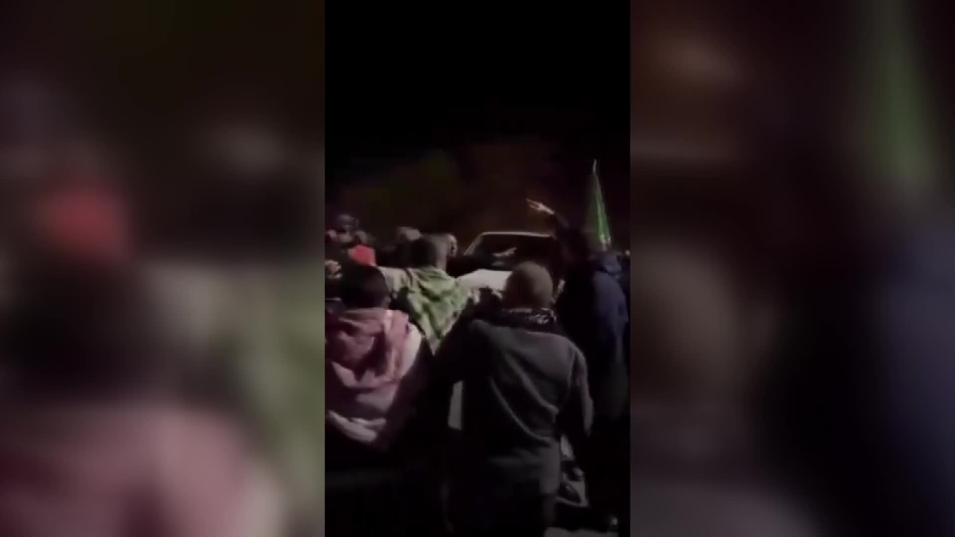 Ambarlı’da İsrail protestosu: Havaya ateş açıldı