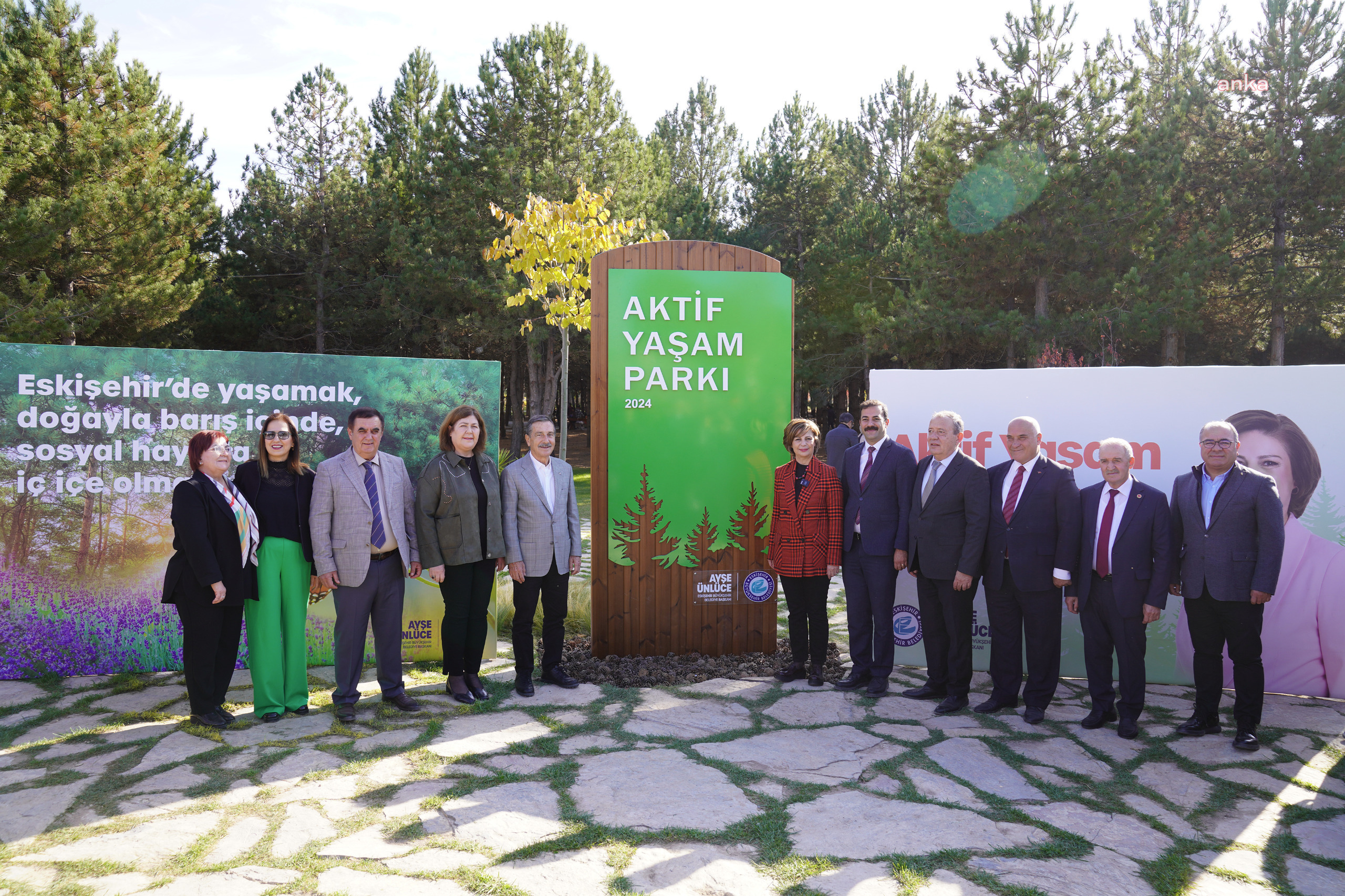 Eskişehir'de Aktif Yaşam Parkı, törenle hizmete açıldı