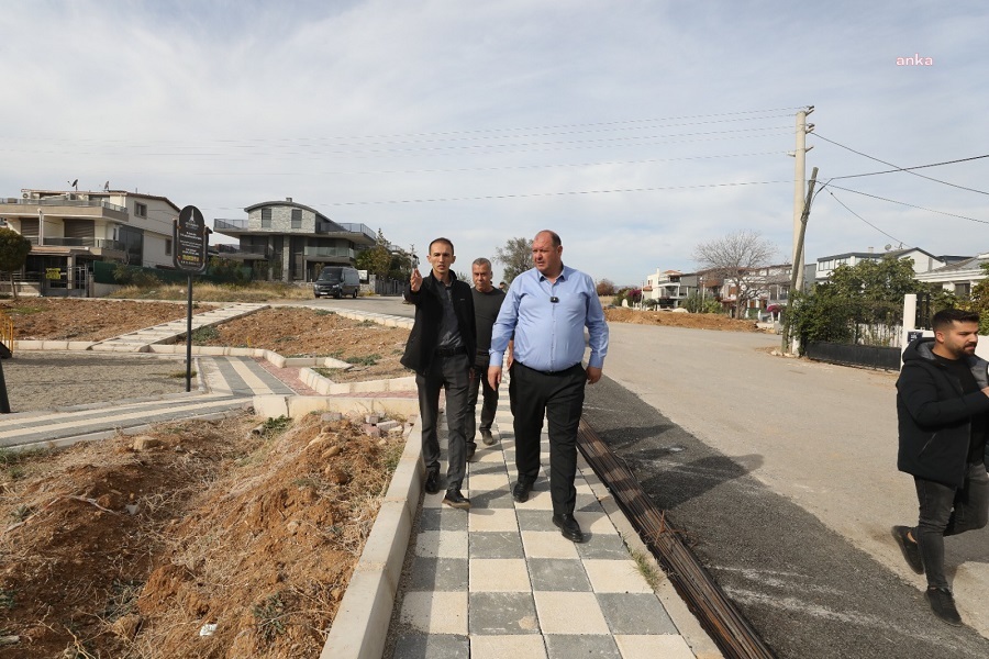 Menderes Belediye Başkanı Çiçek’ten saha mesaisi