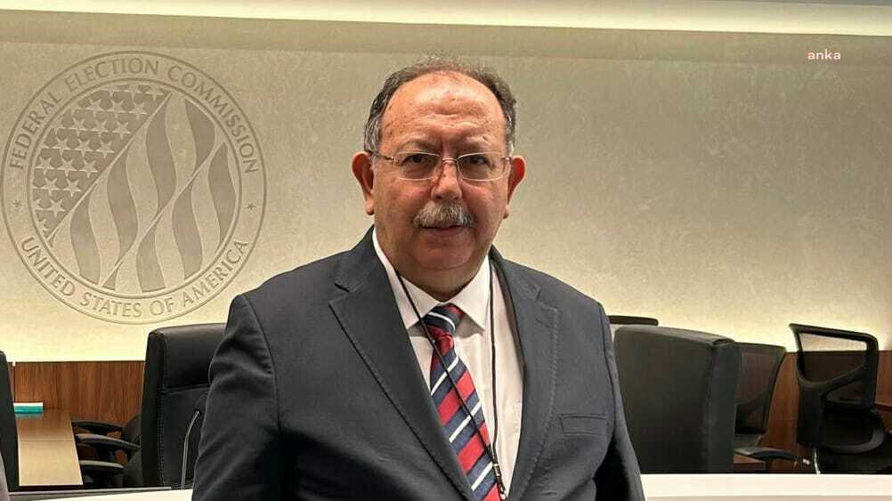 YSK Başkanı Ahmet Yener, başkanlık seçimi için ABD'de