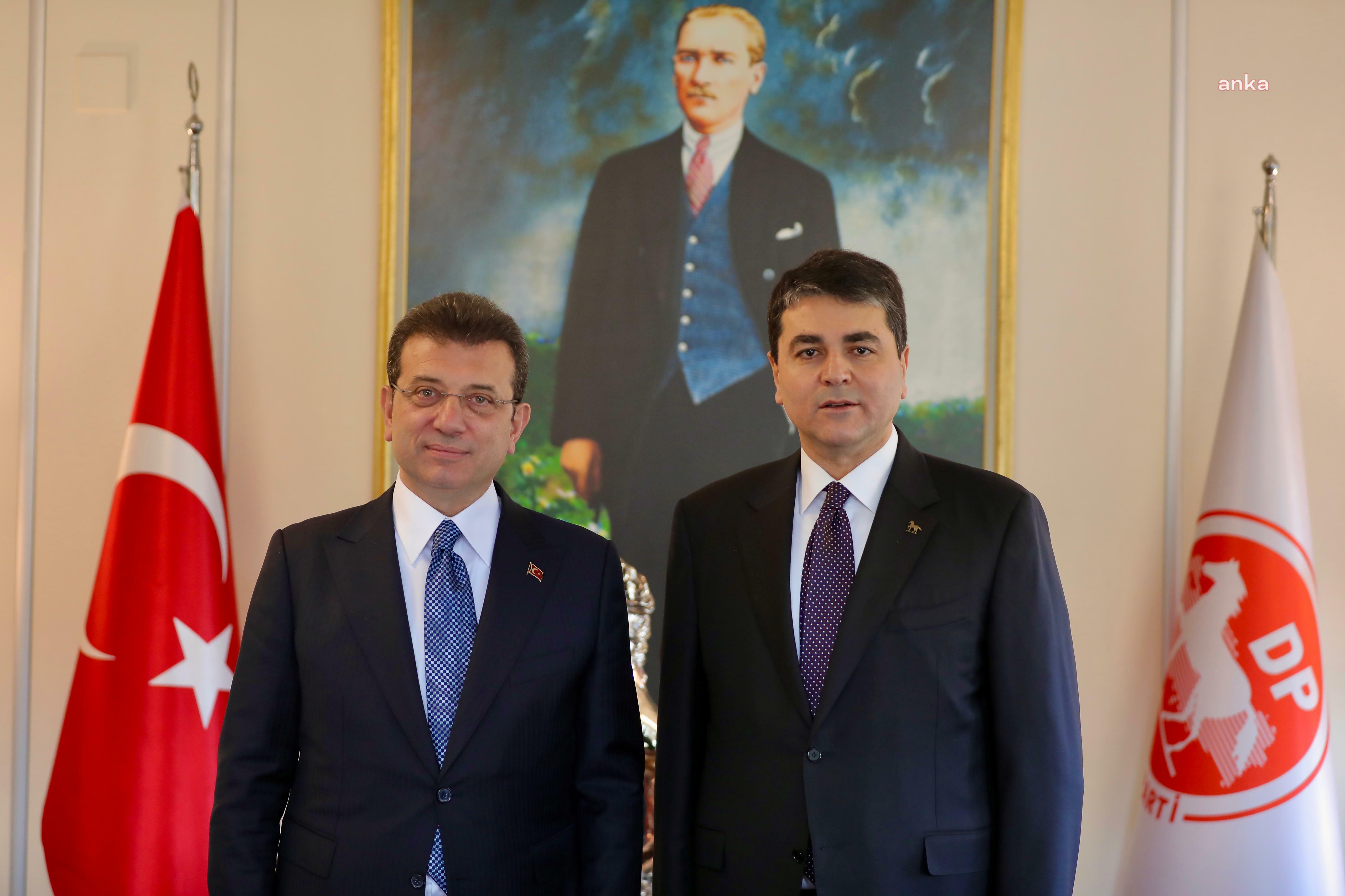 Ekrem İmamoğlu - Gültekin Uysal görüşmesi... Uysal: "Kayyum atamaları süreci hukuki değil, siyasidir"