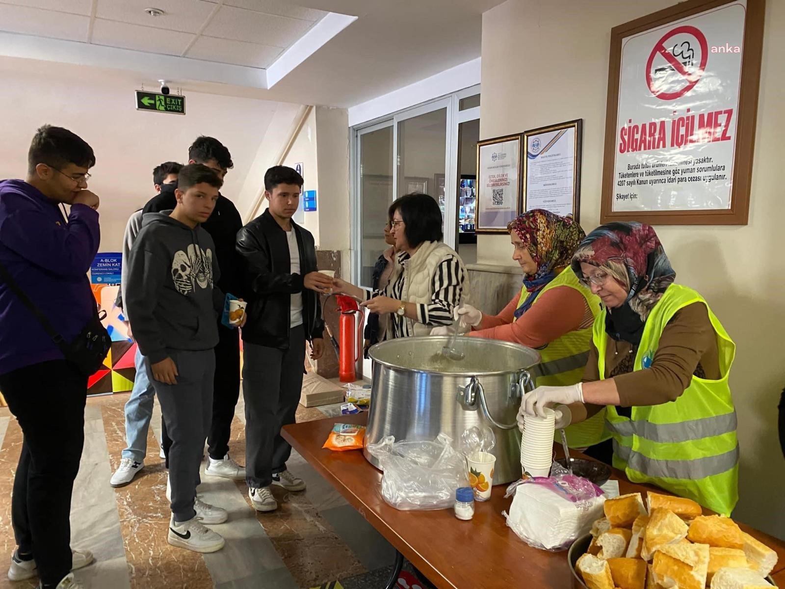 Akseki Belediyesi'nden öğrencilere ücretsiz çorba ikramı