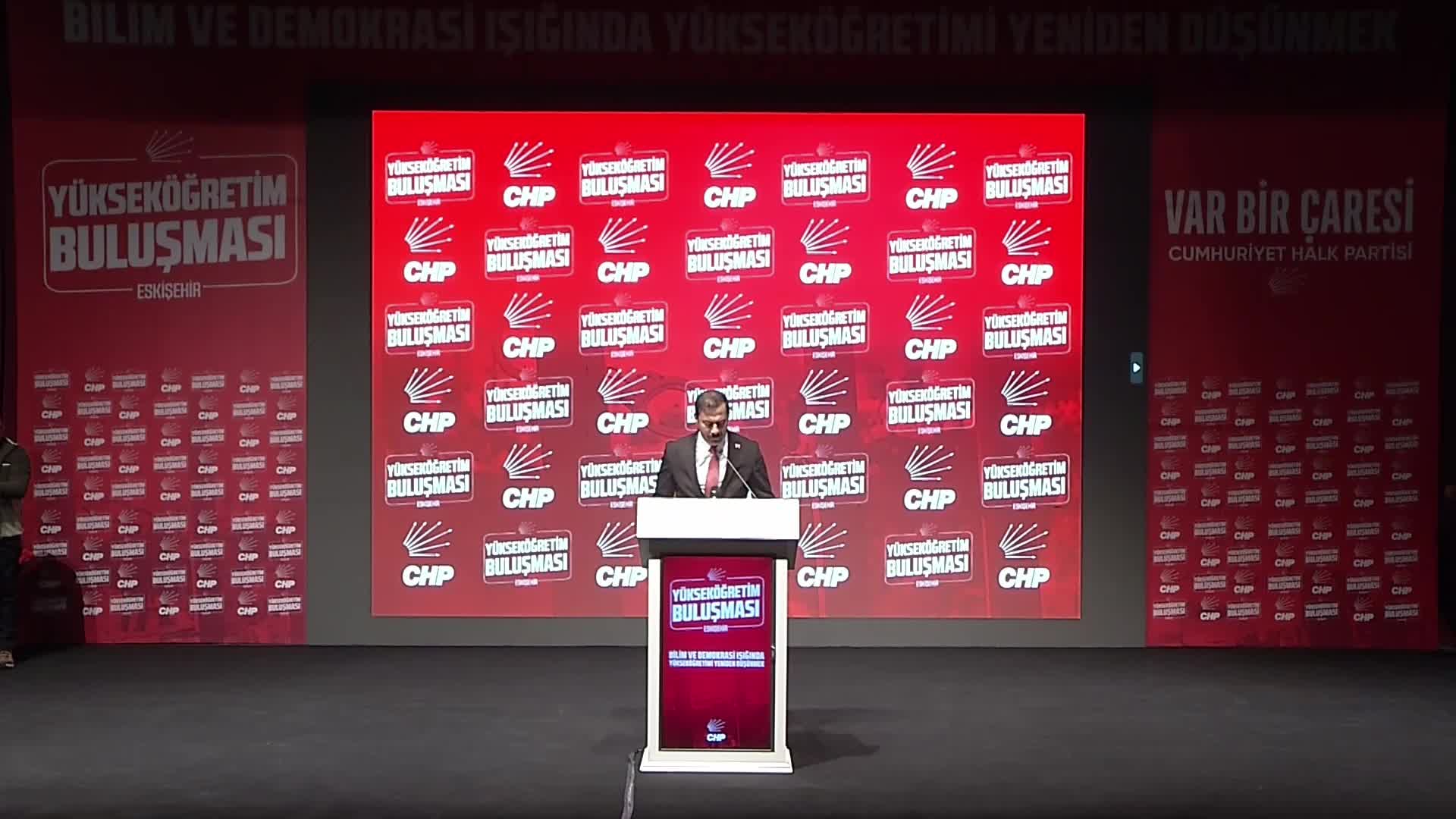 CHP Genel Başkan Yardımcısı Özçağdaş: "Türkiye’nin yükseköğretim sistemi artık gençlerimiz için bir gelecek vadedemez duruma gelmiştir"