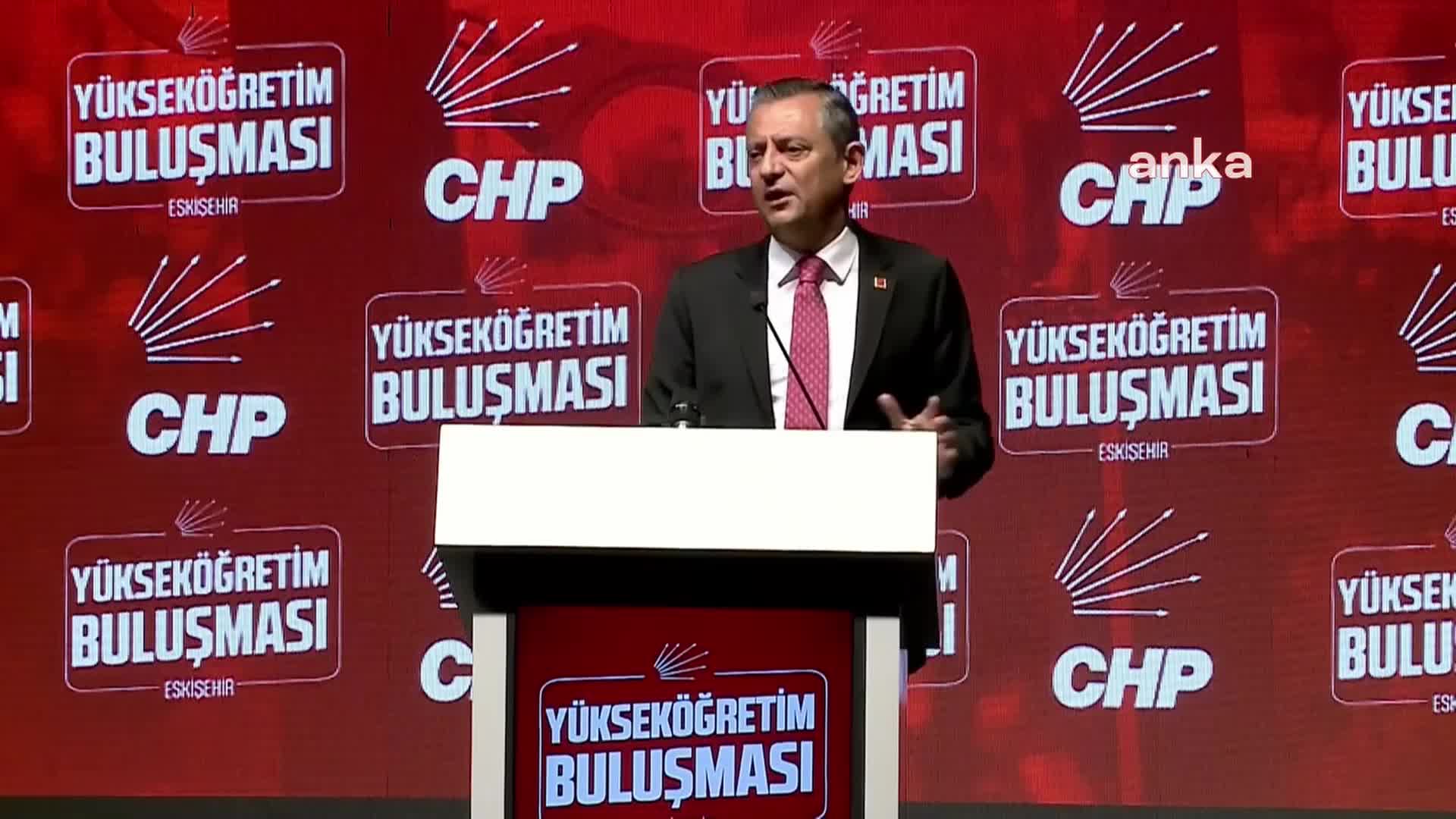 CHP Genel Başkanı Özel: "Erdoğan’ı iktidarda tutabilmek için Devlet Bahçeli, Abdullah Öcalan’ı serbest bırakmayı bile göze alabilirmiş"