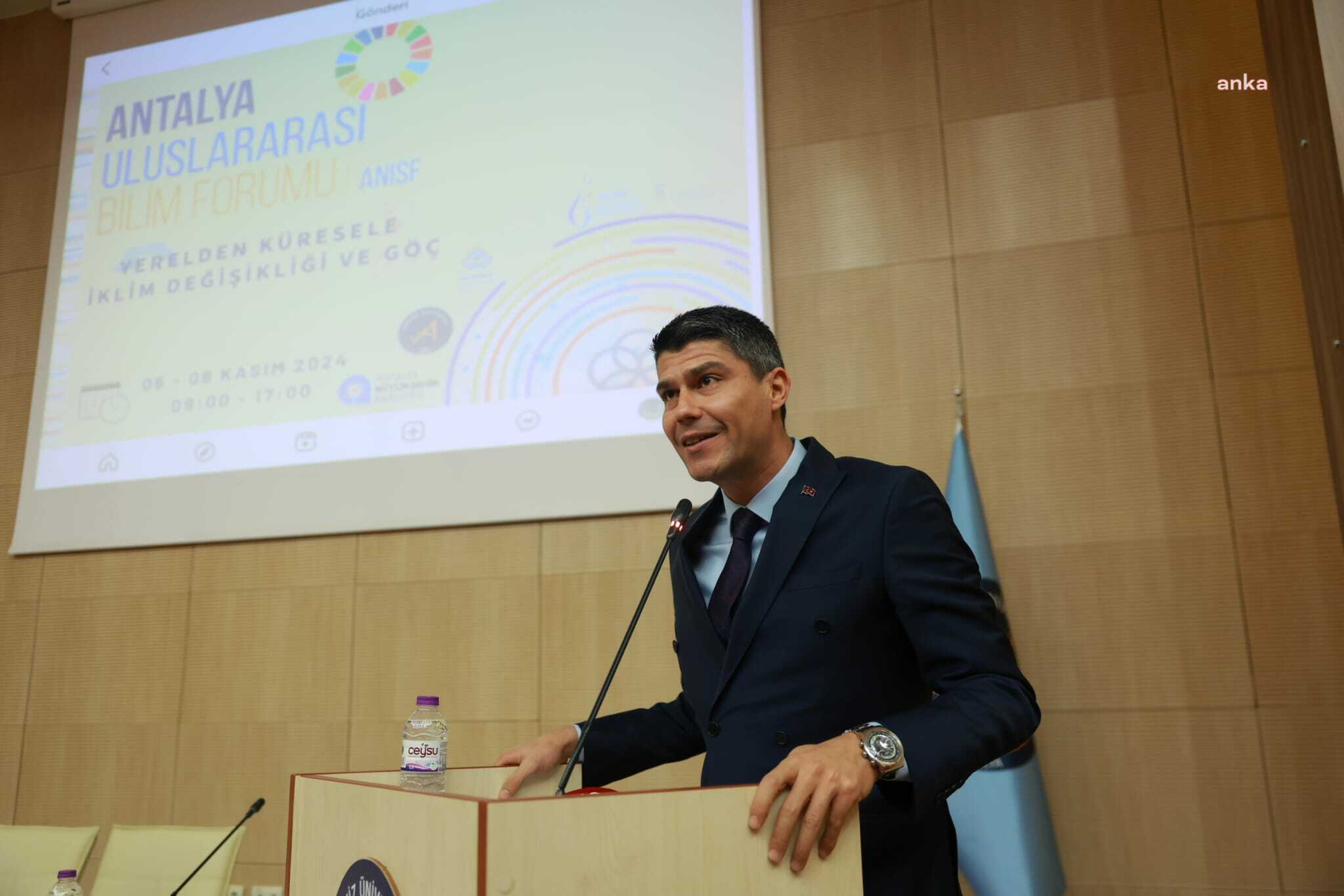 2. Antalya Uluslararası Bilim Forumu başladı