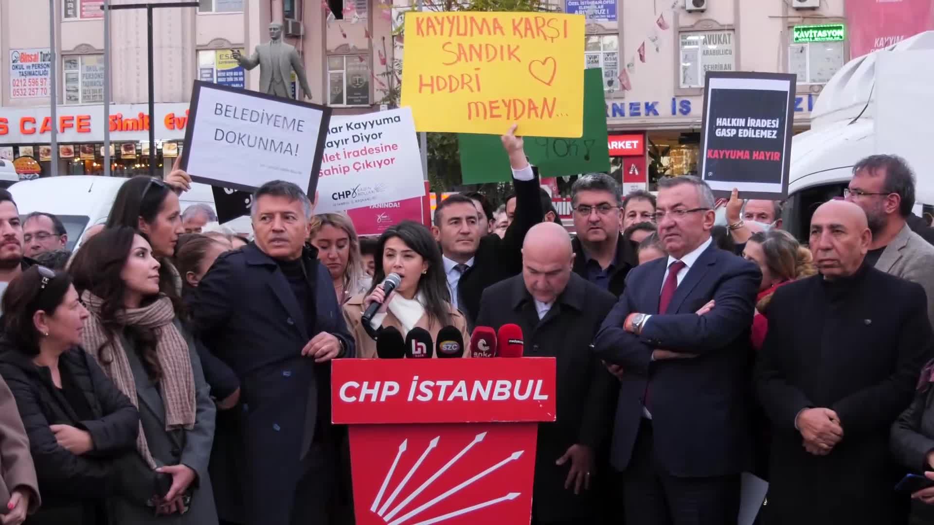 CHP’lilerin Esenyurt nöbeti... Murat Bakan: “Mücadelemiz sadece hukuki değil, siyasal da olmak zorunda”