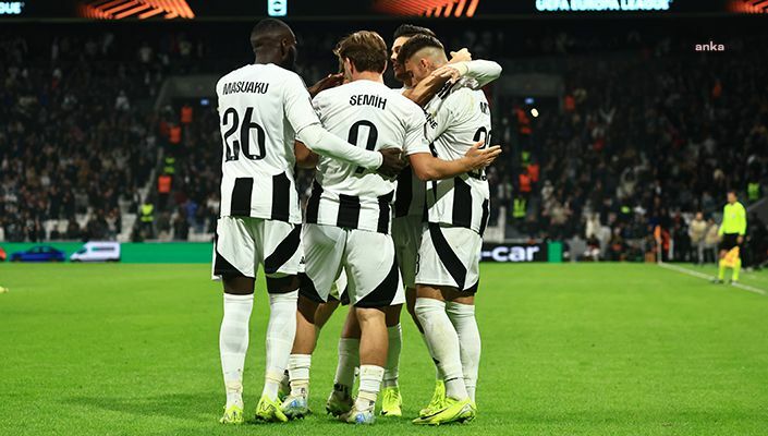 Beşiktaş Malmö'yü 2-1 mağlup etti.