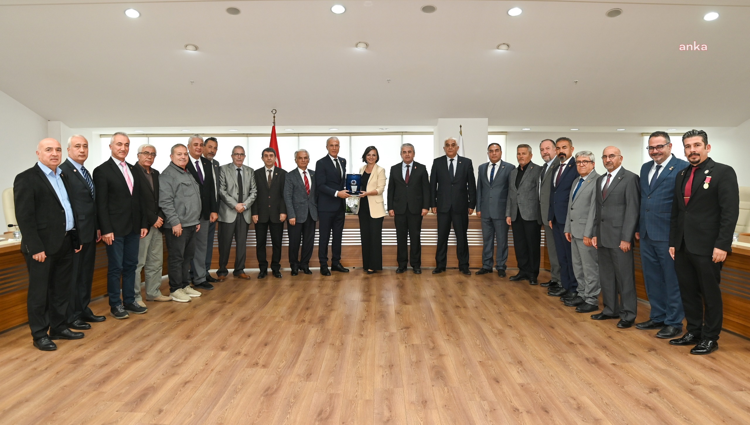 TEMAD’dan tam kadro Helil Kınay ziyareti