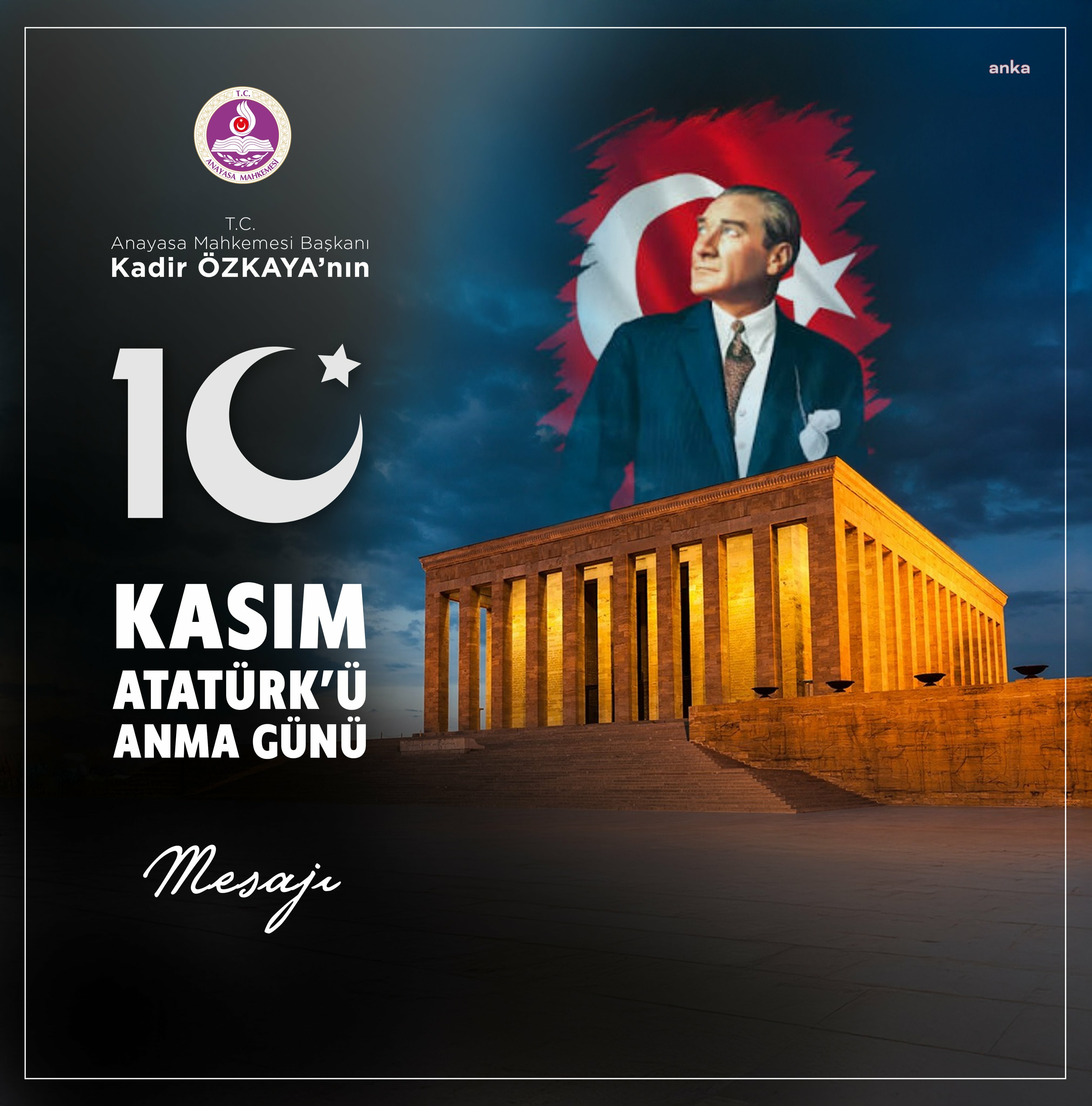 Yüksek yargı organı başkanlarından 10 Kasım anma mesajları